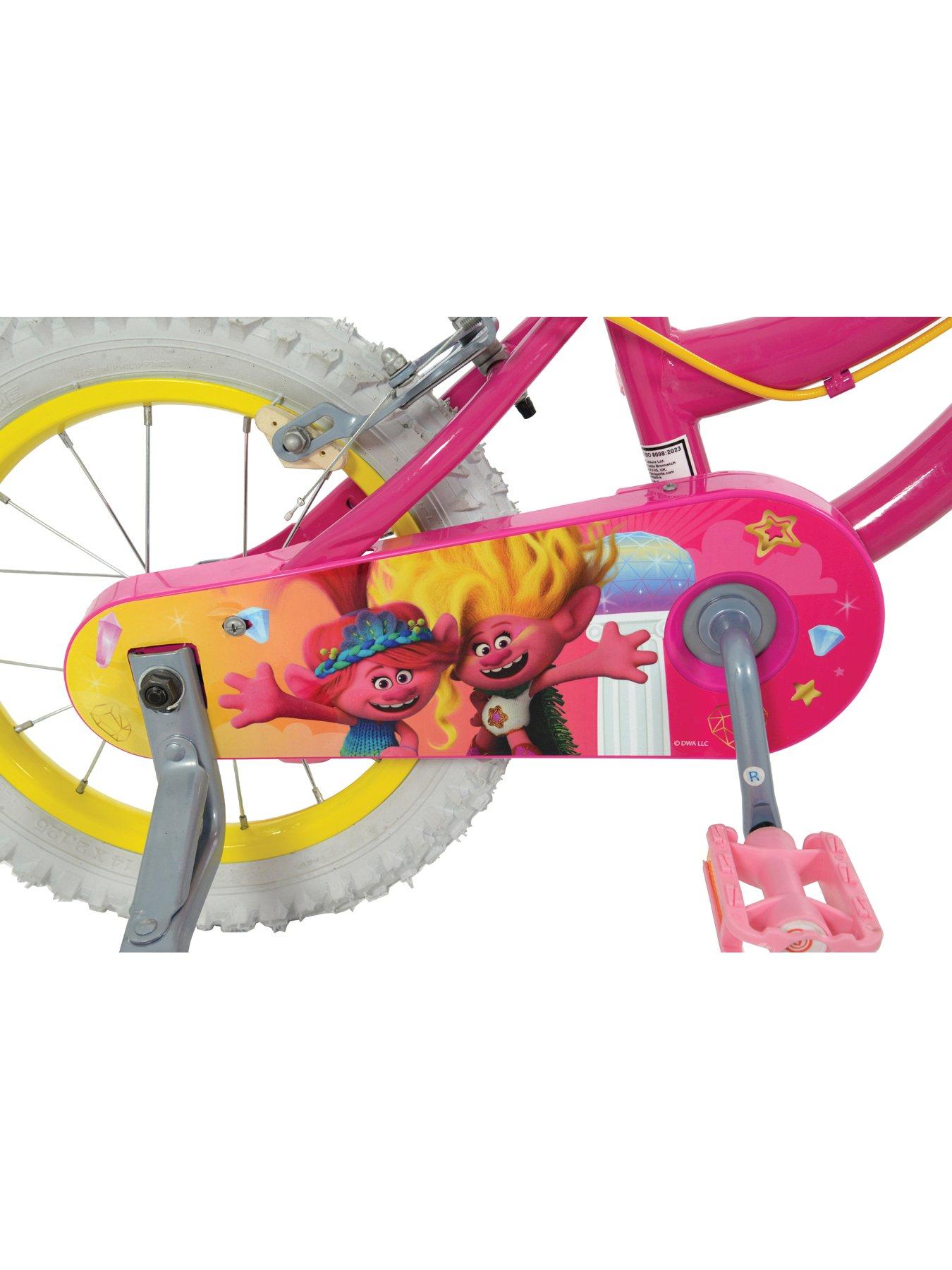 Dreamworks trolls best sale 14 inch bike