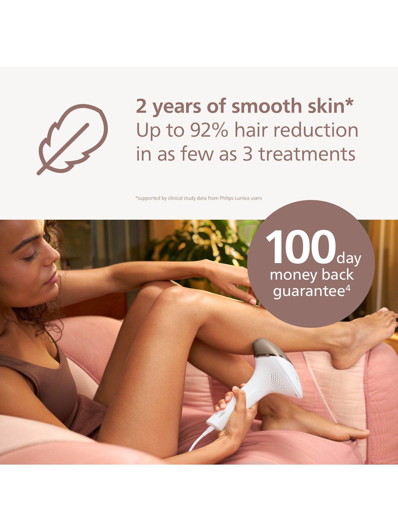 Image 2 of 5 of Philips Lumea 8000 Series, IPL Hair Removal Device, SenseIQ Technology, 2 Attachments for Body and Face, BRI945/00
