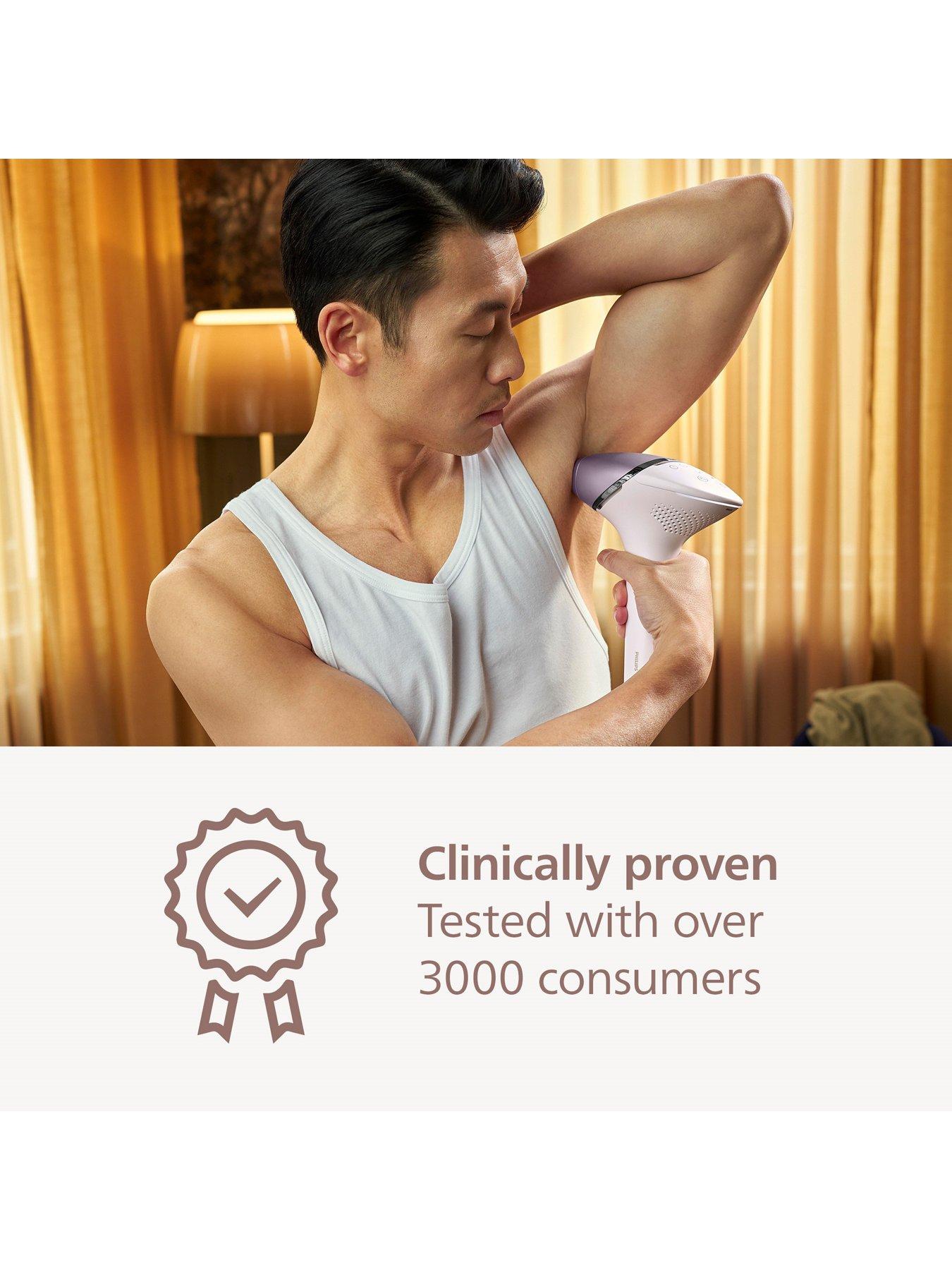 Image 7 of 8 of Philips Lumea 8000 Series, IPL Hair Removal Device, SenseIQ Technology, 4 Attachments for Body, Face, Bikini and Underarms, BRI947/00