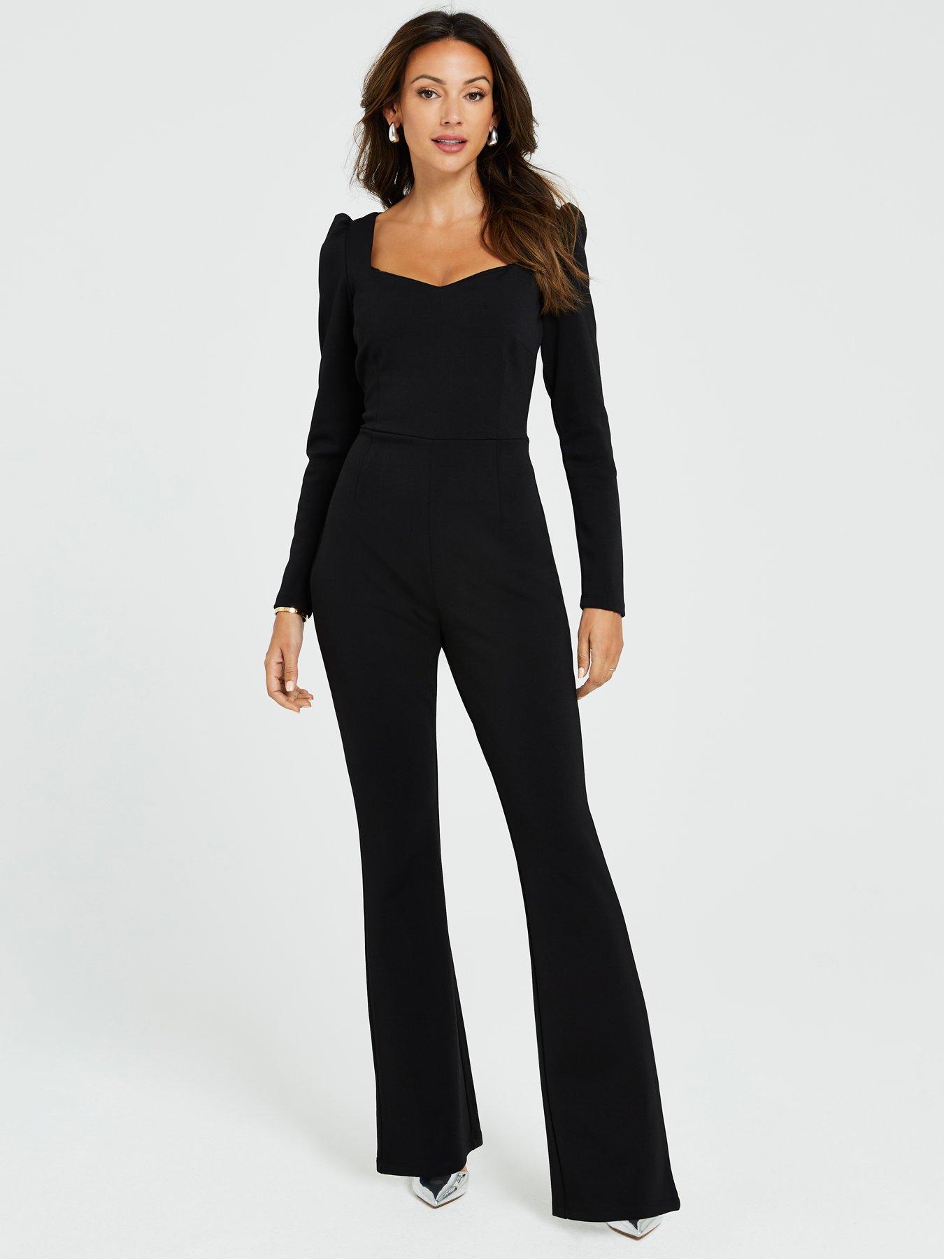 Bell clearance sleeve jumpsuit