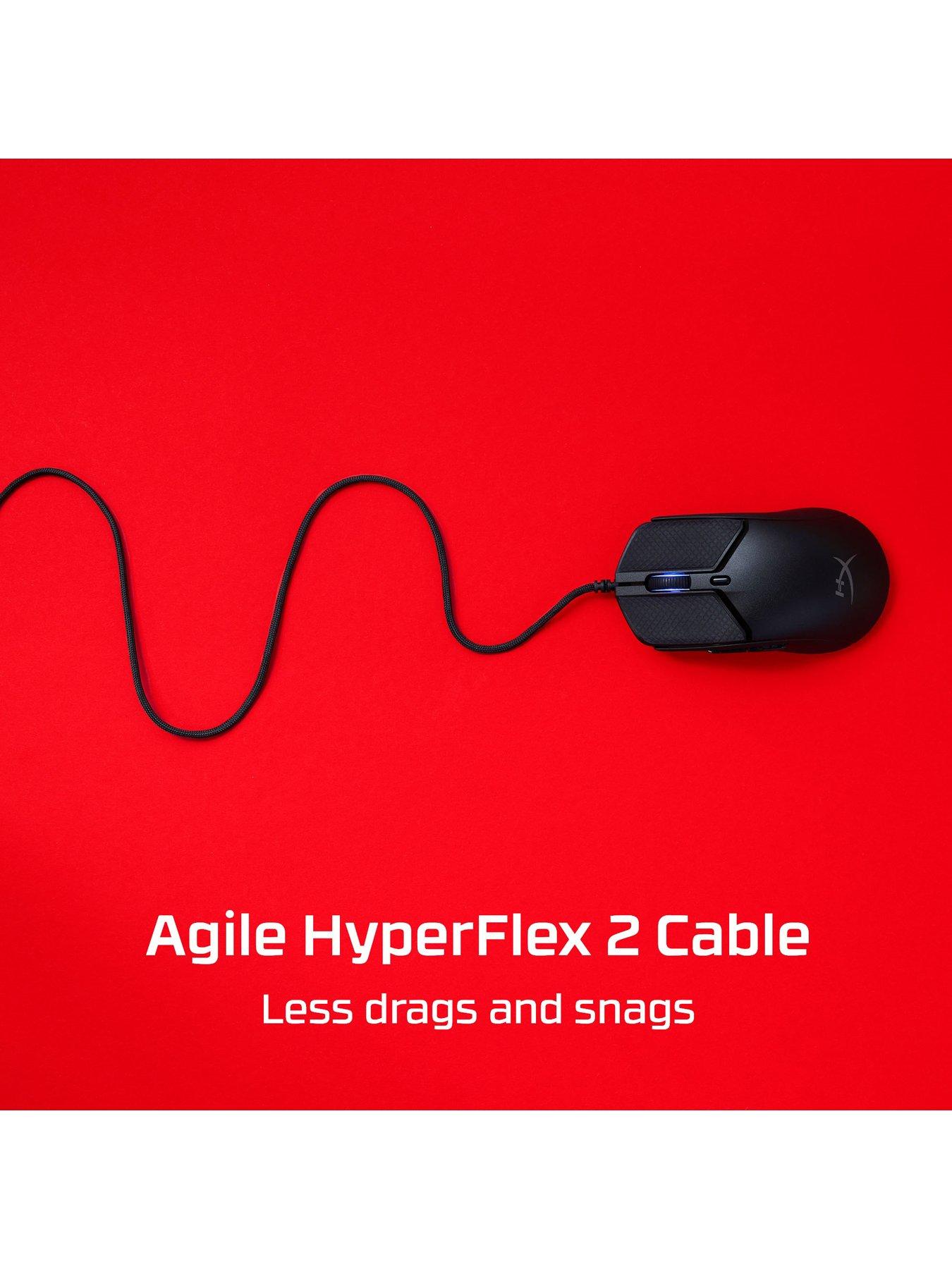  image of hyperx-pulsefire-haste-2-wired-gaming-mouse-rgb-programmable-buttons-black