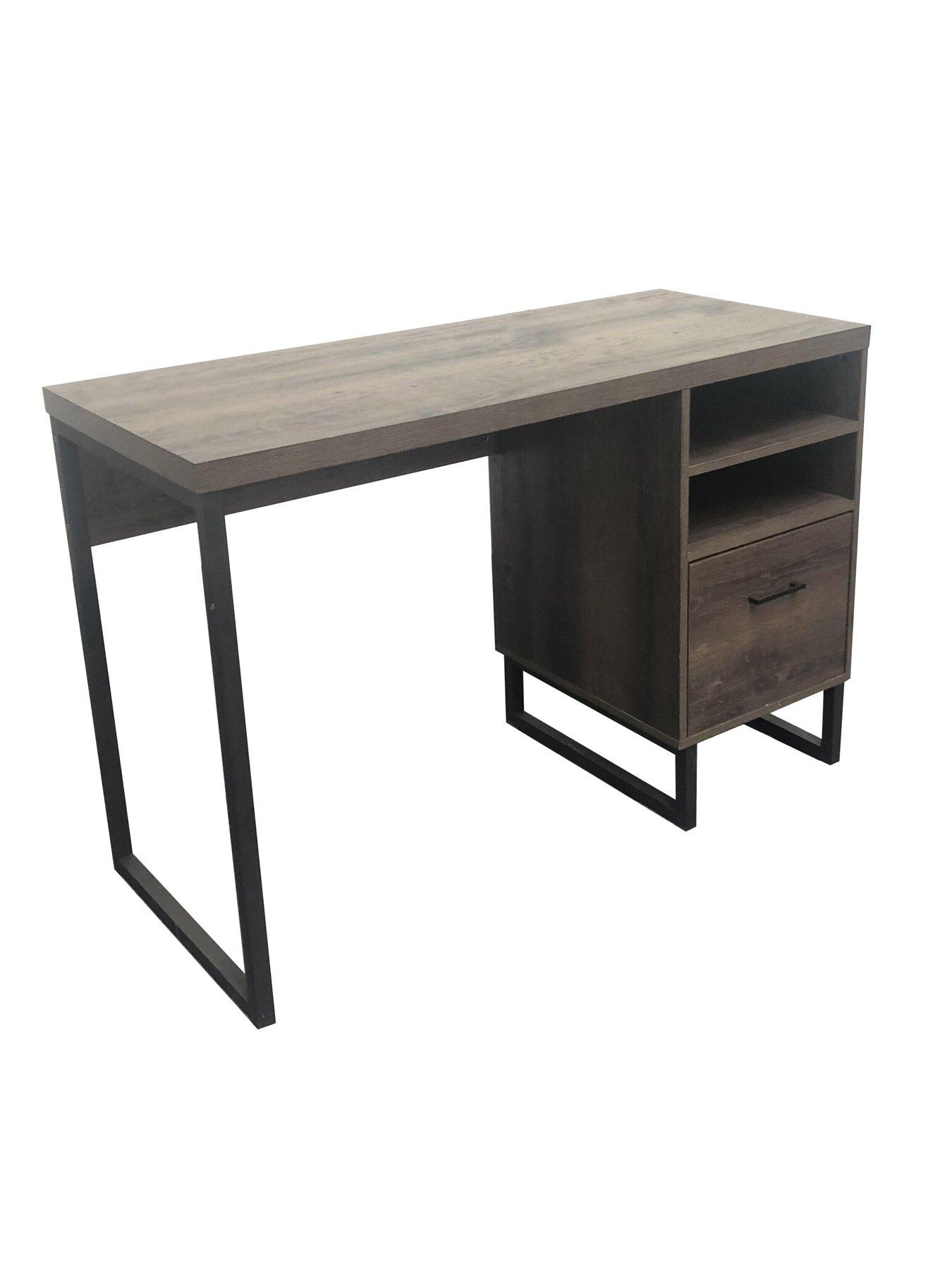 Image 2 of 6 of Dorel Home Candon Desk - Walnut