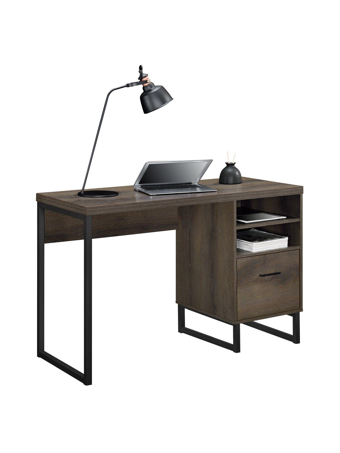 Image 3 of 6 of Dorel Home Candon Desk - Walnut
