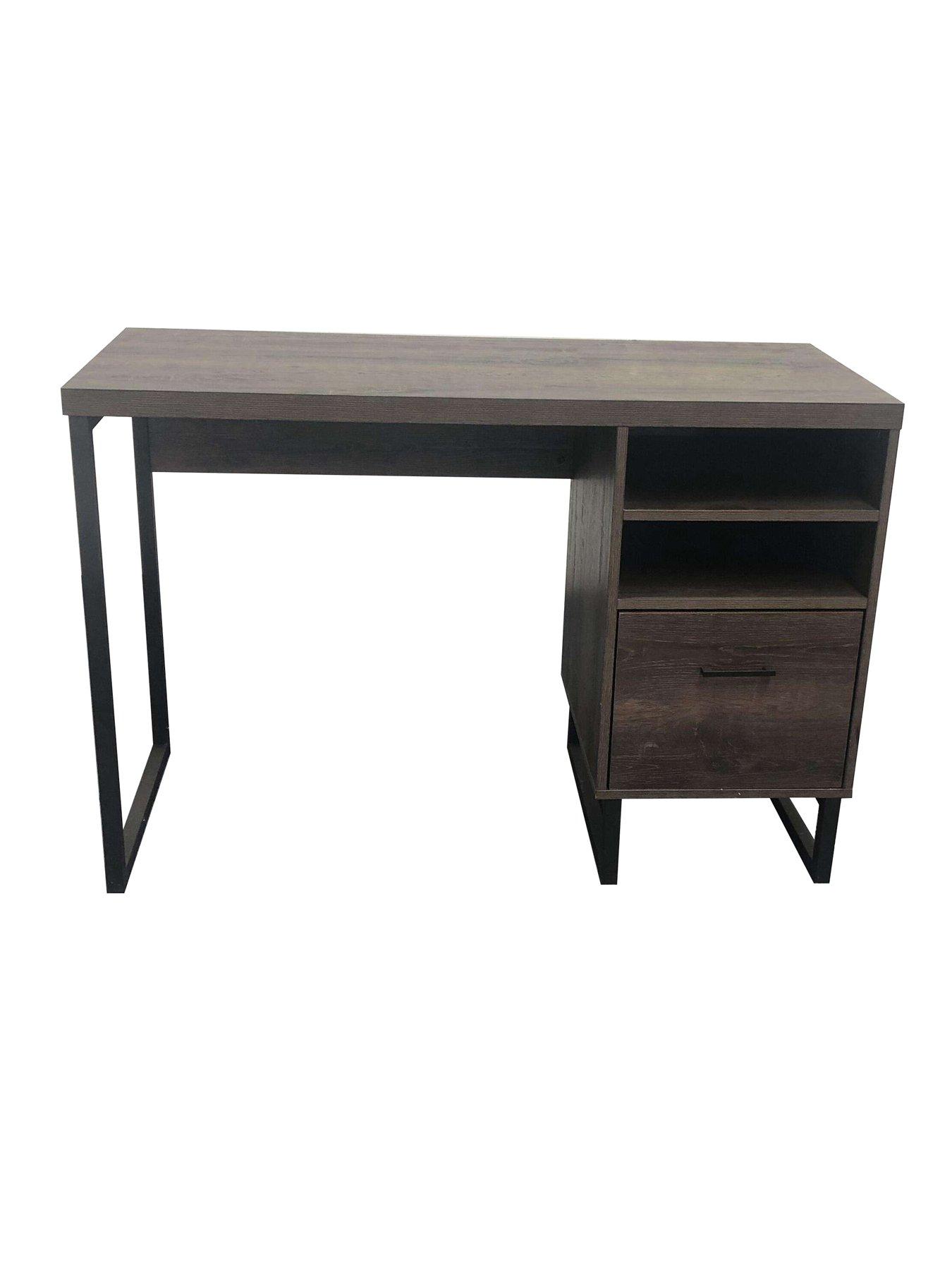 Image 4 of 6 of Dorel Home Candon Desk - Walnut