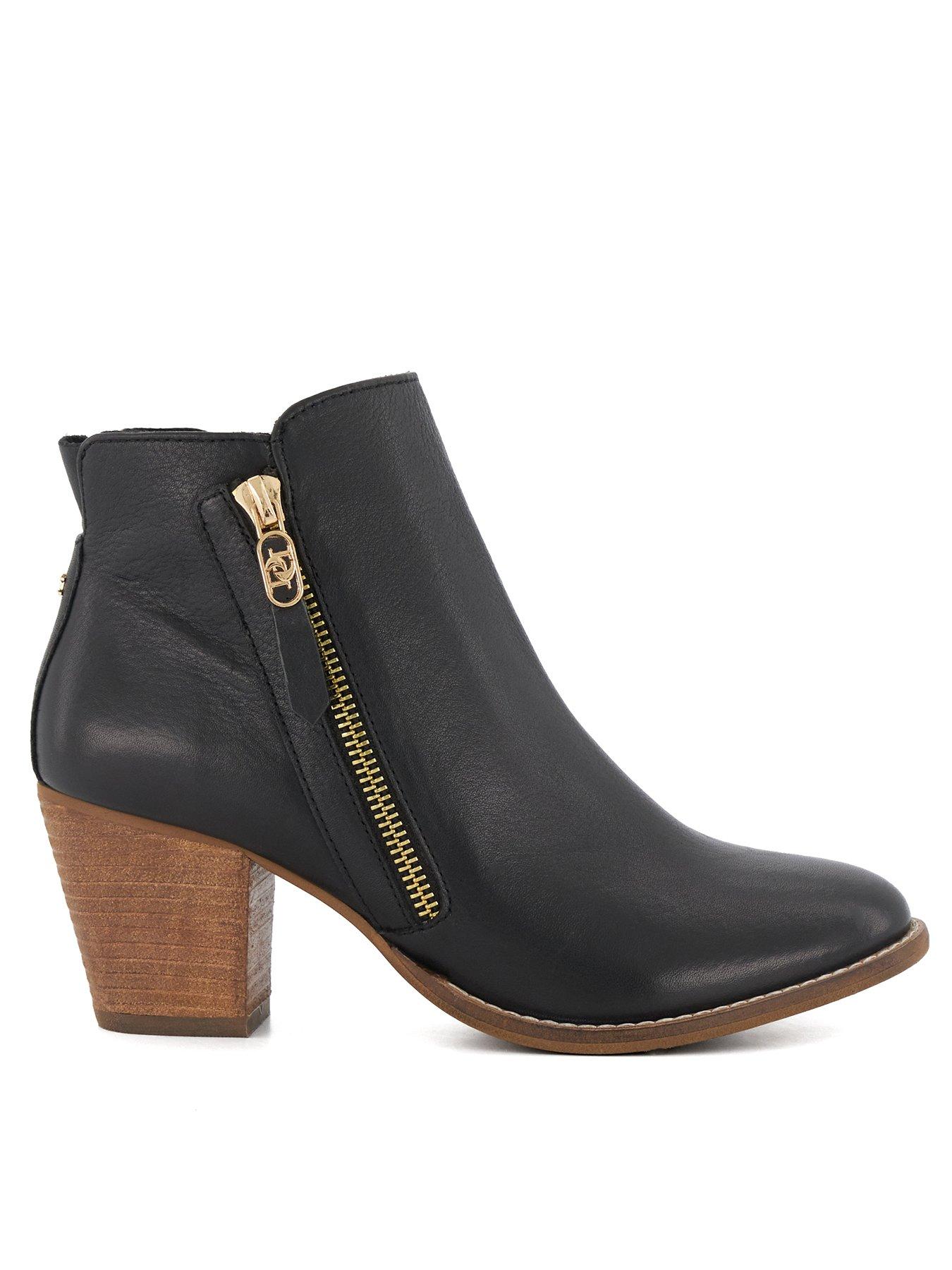 Dune wide shop fit ankle boots