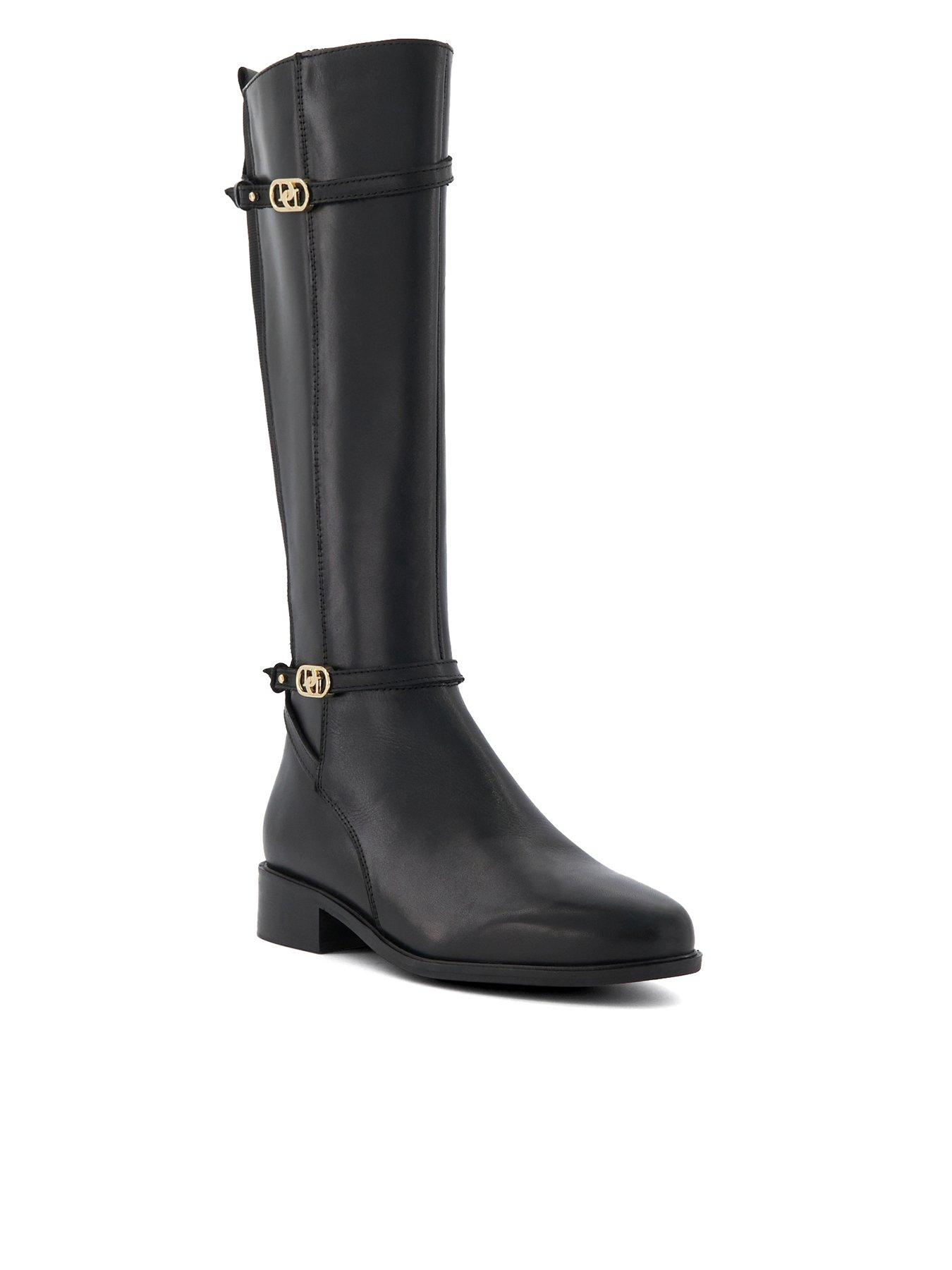 Dune black boots online