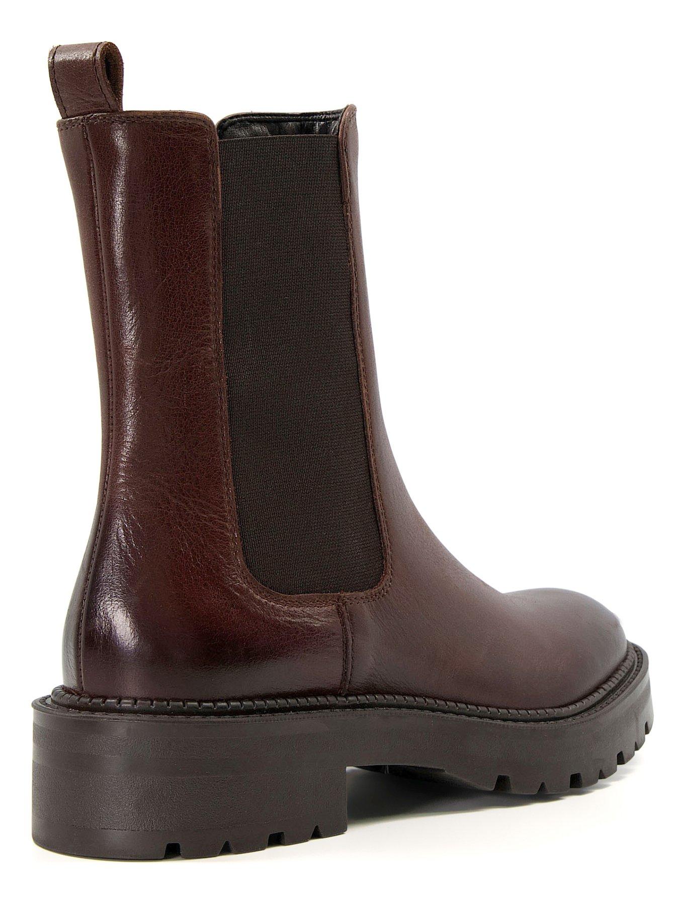 Dune black hotsell biker boots