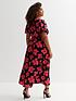  image of new-look-curves-floral-puff-sleeve-midi-dress-print