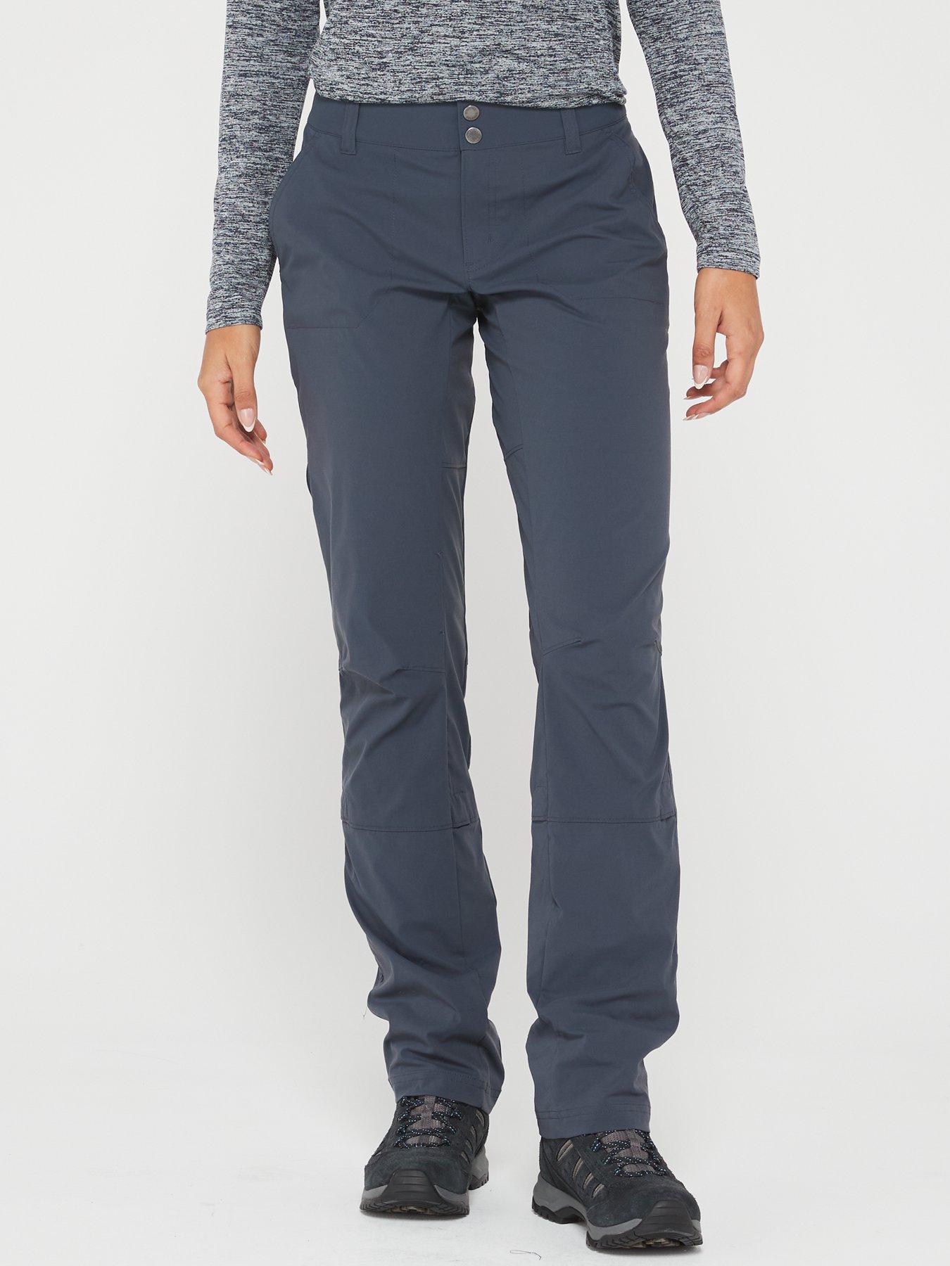 front image of columbia-womens-saturday-trail-eu-pant-blue