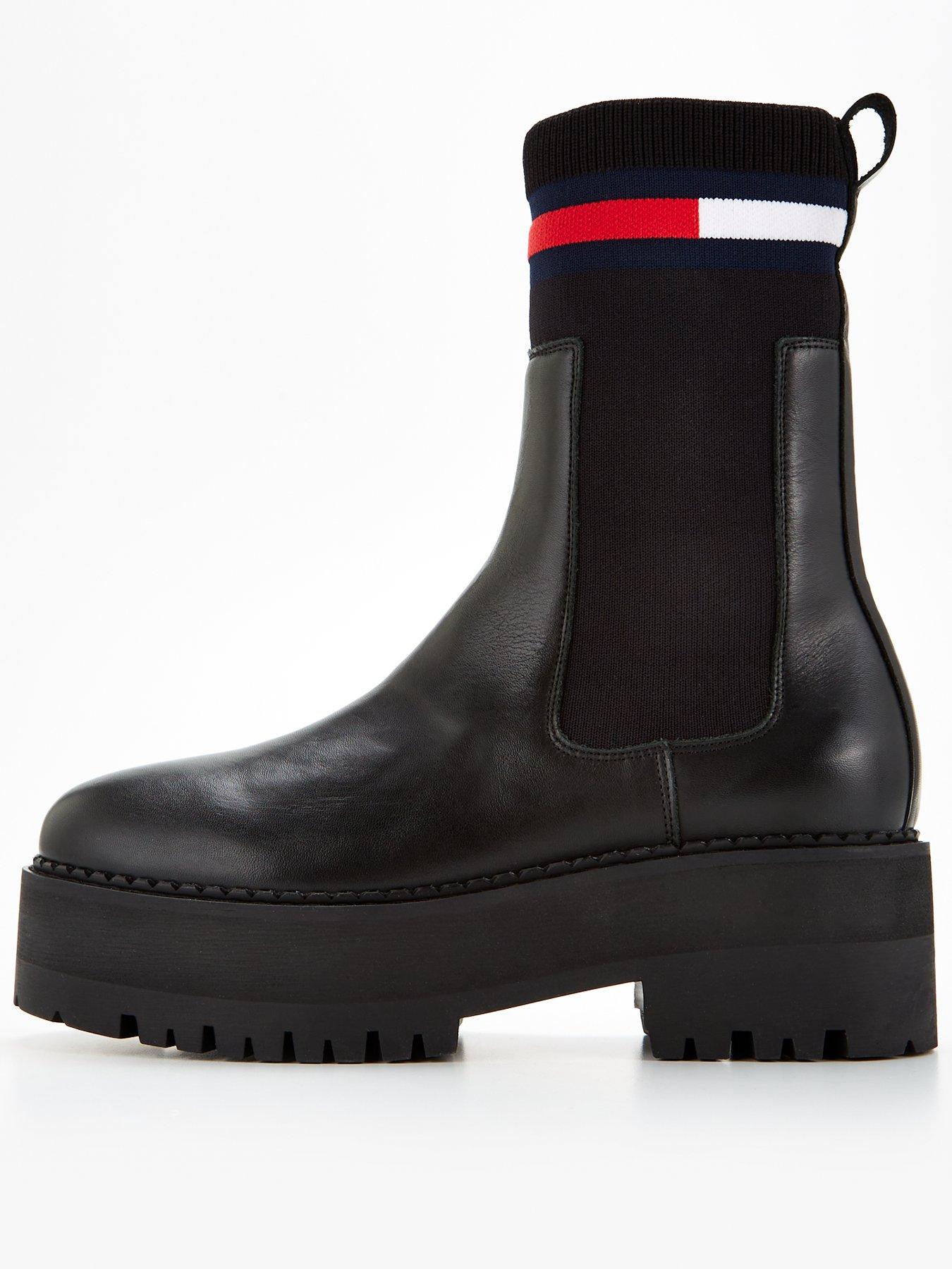 Tommy jeans best sale sock boot