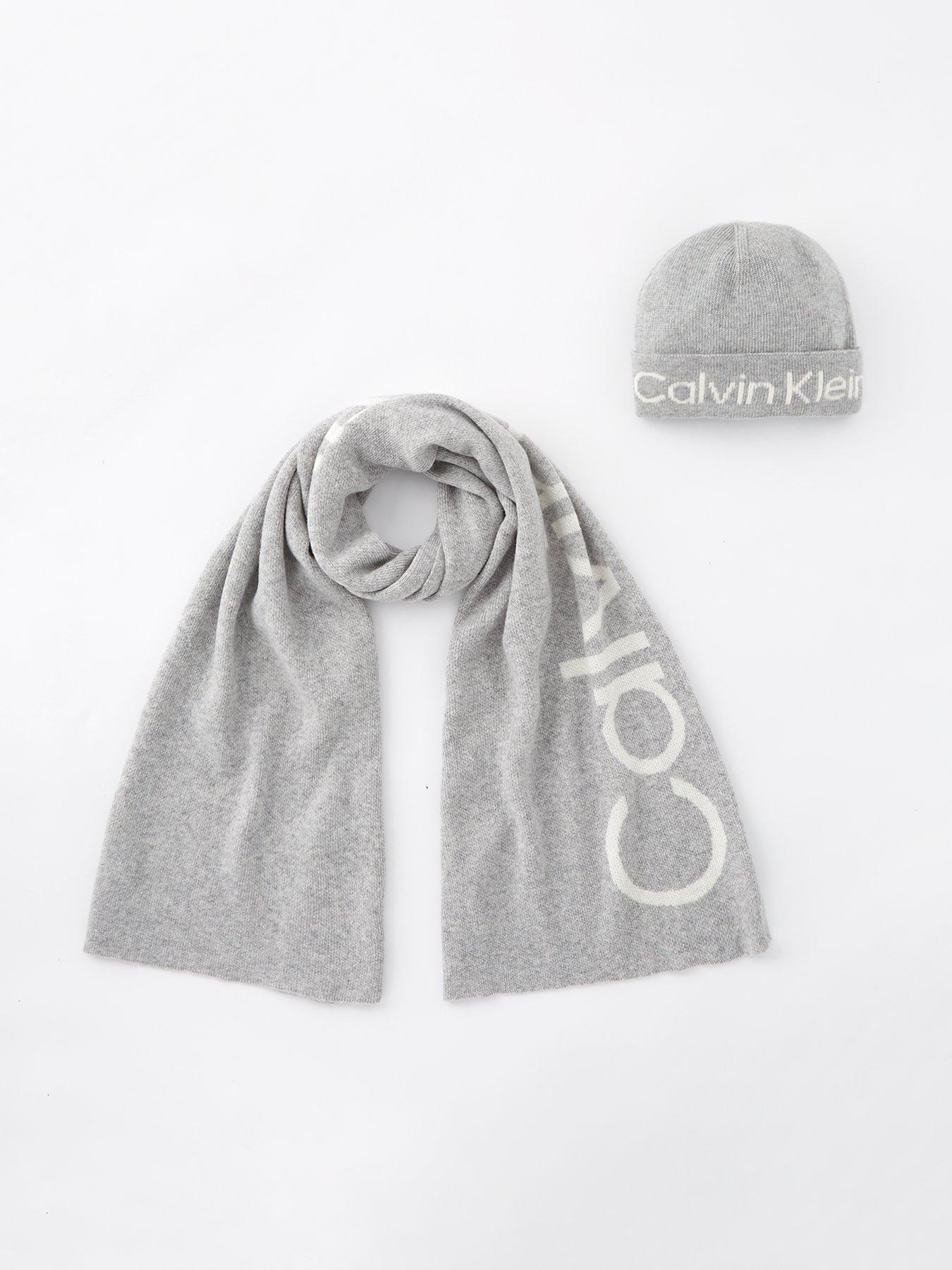 CALVIN KLEIN Scarf And Beanie Gift Set