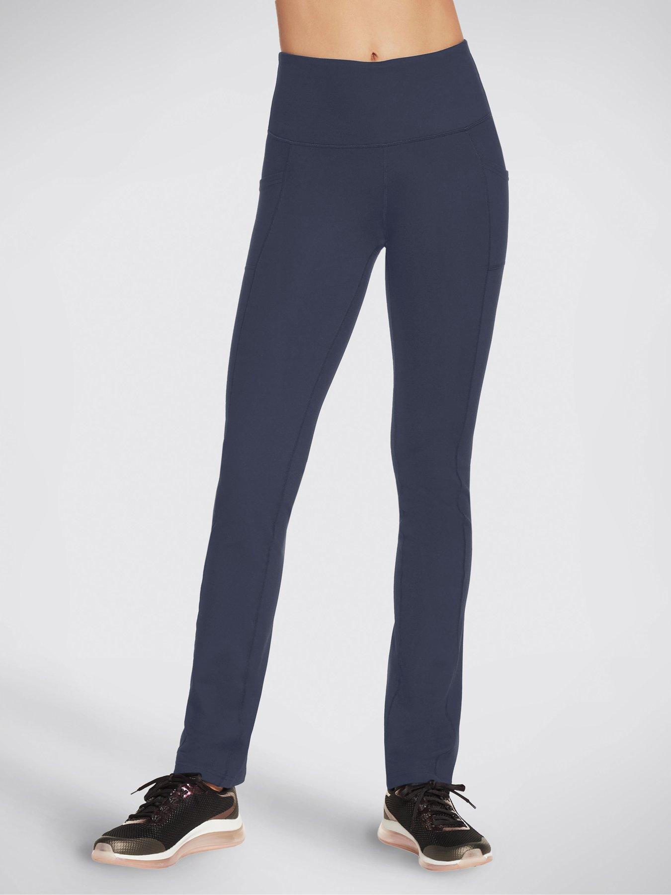 Skechers Go Walk Petite Knitted Pant - Blue