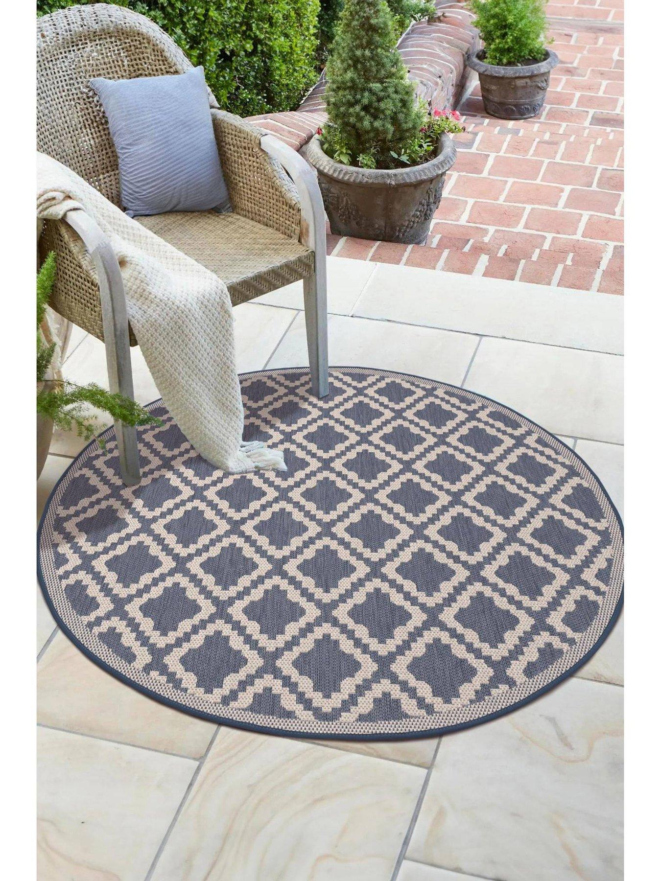 The Very Collection Kamina Flatweave Circle Rug