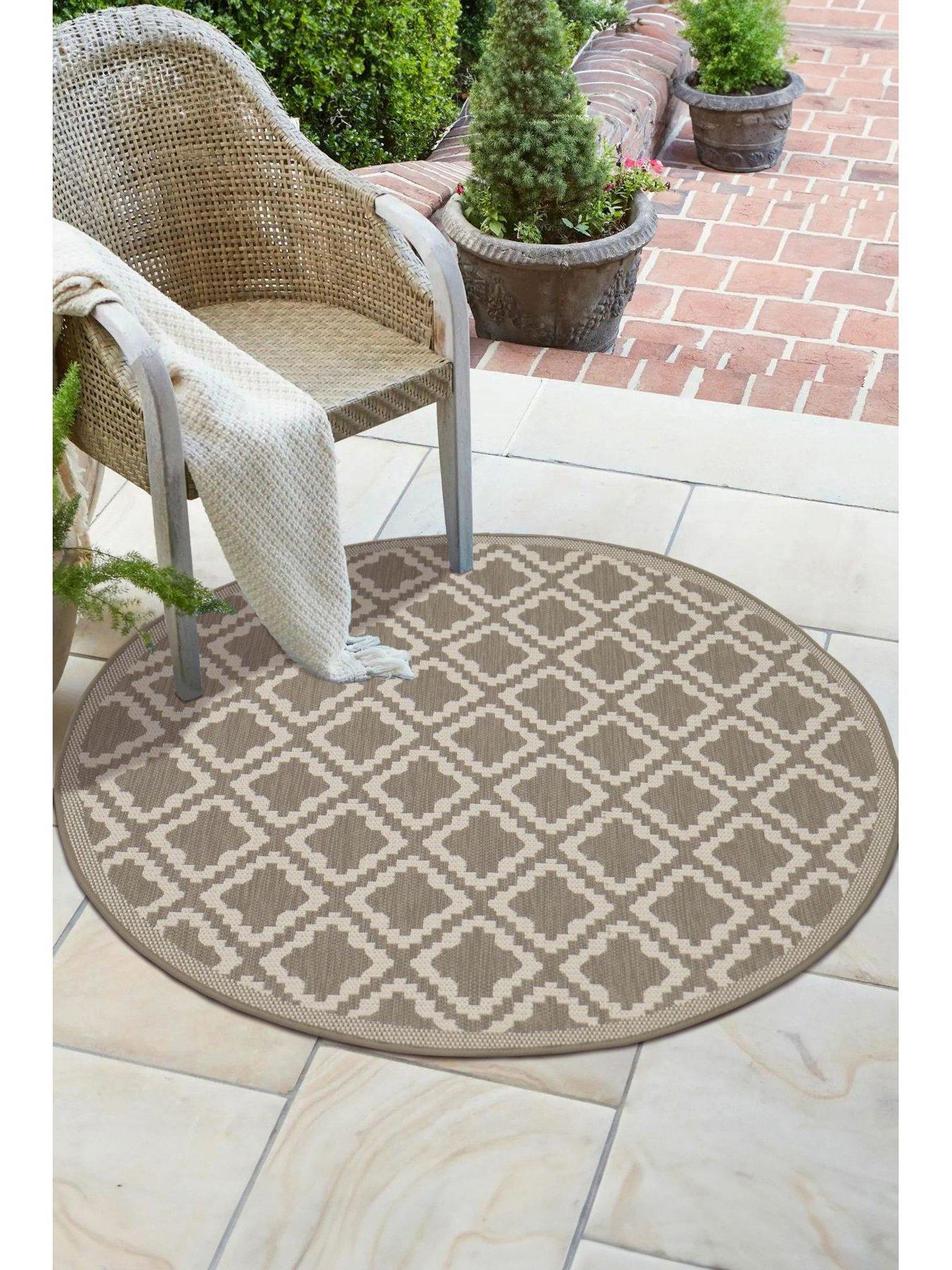 The Very Collection Kamina Flatweave Circle Rug
