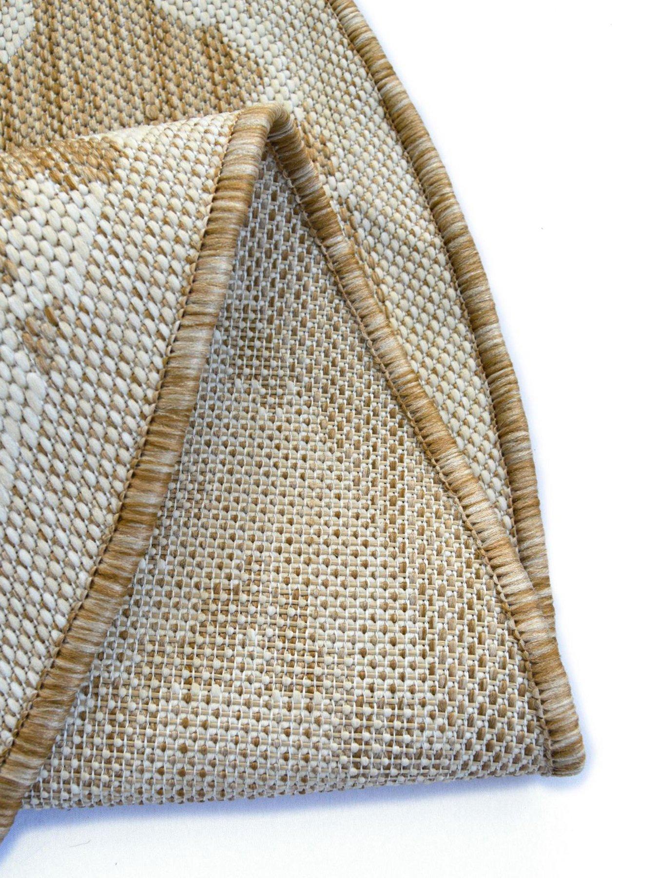 Image 4 of 6 of The Very Collection Kamina Flatweave Circle Rug