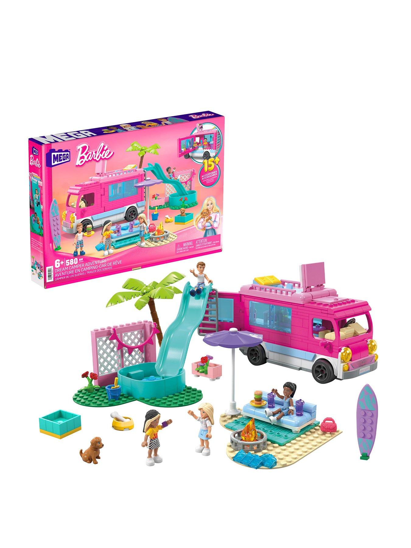 MEGA Barbie Dream Camper Adventure Building Set