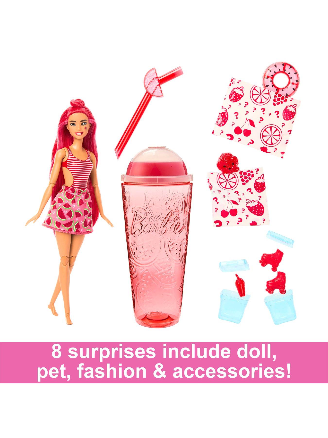 Barbie Pop Reveal Fruit Series - Watermelon Crush Scented Doll & Surprises