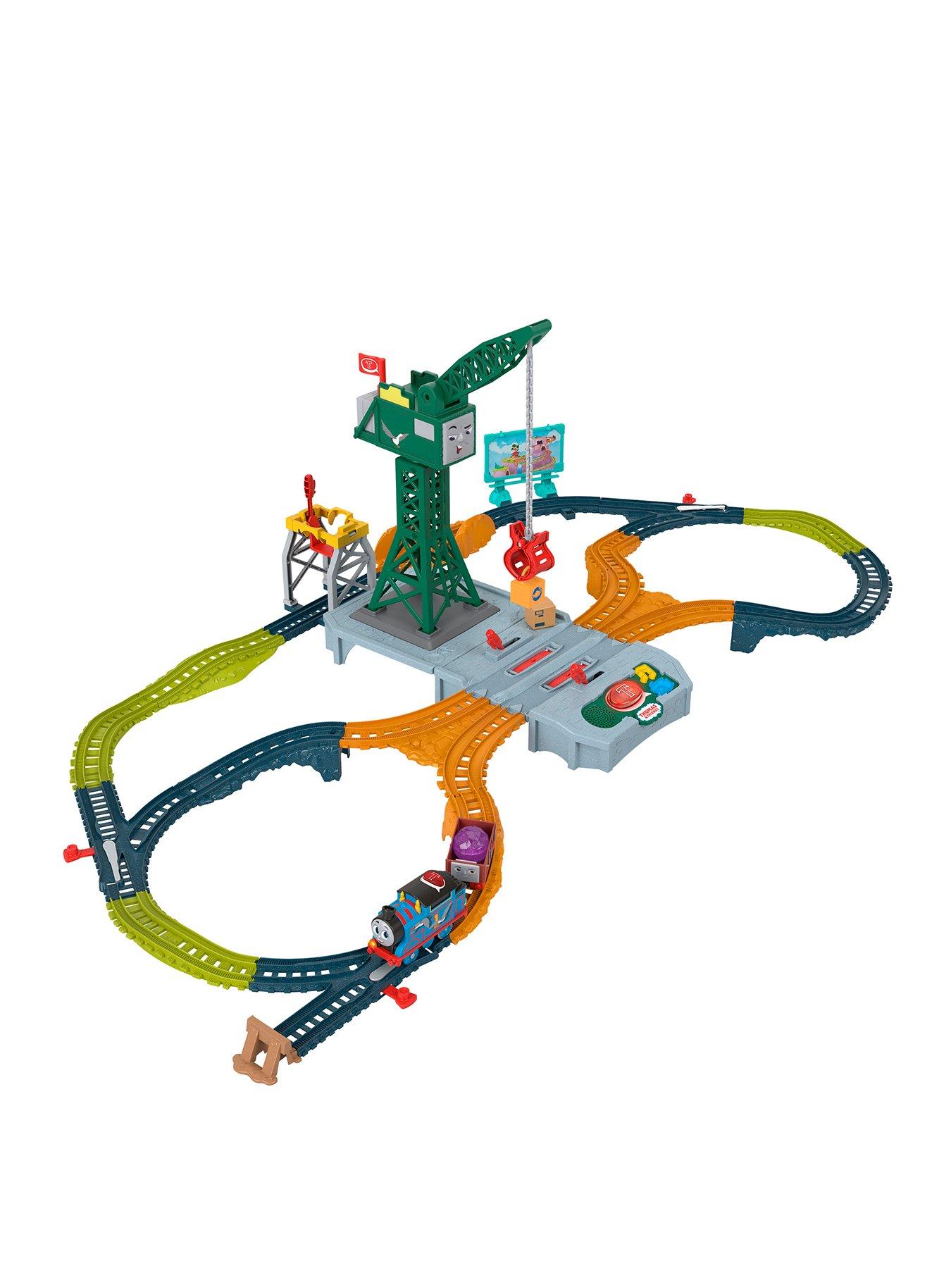 Image 2 of 8 of Thomas & Friends Talking Cranky Delivery Train Set