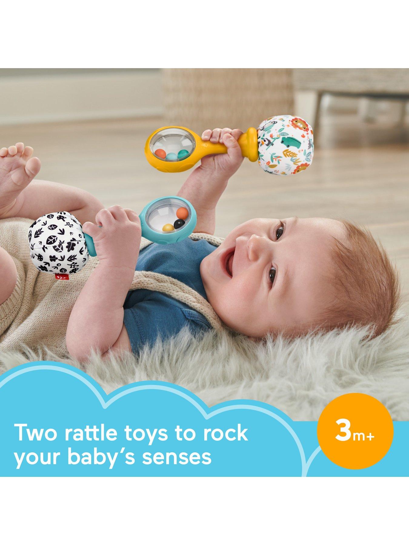 Image 3 of 7 of Fisher-Price Rattle 'n Rock Maracas Activity Toy
