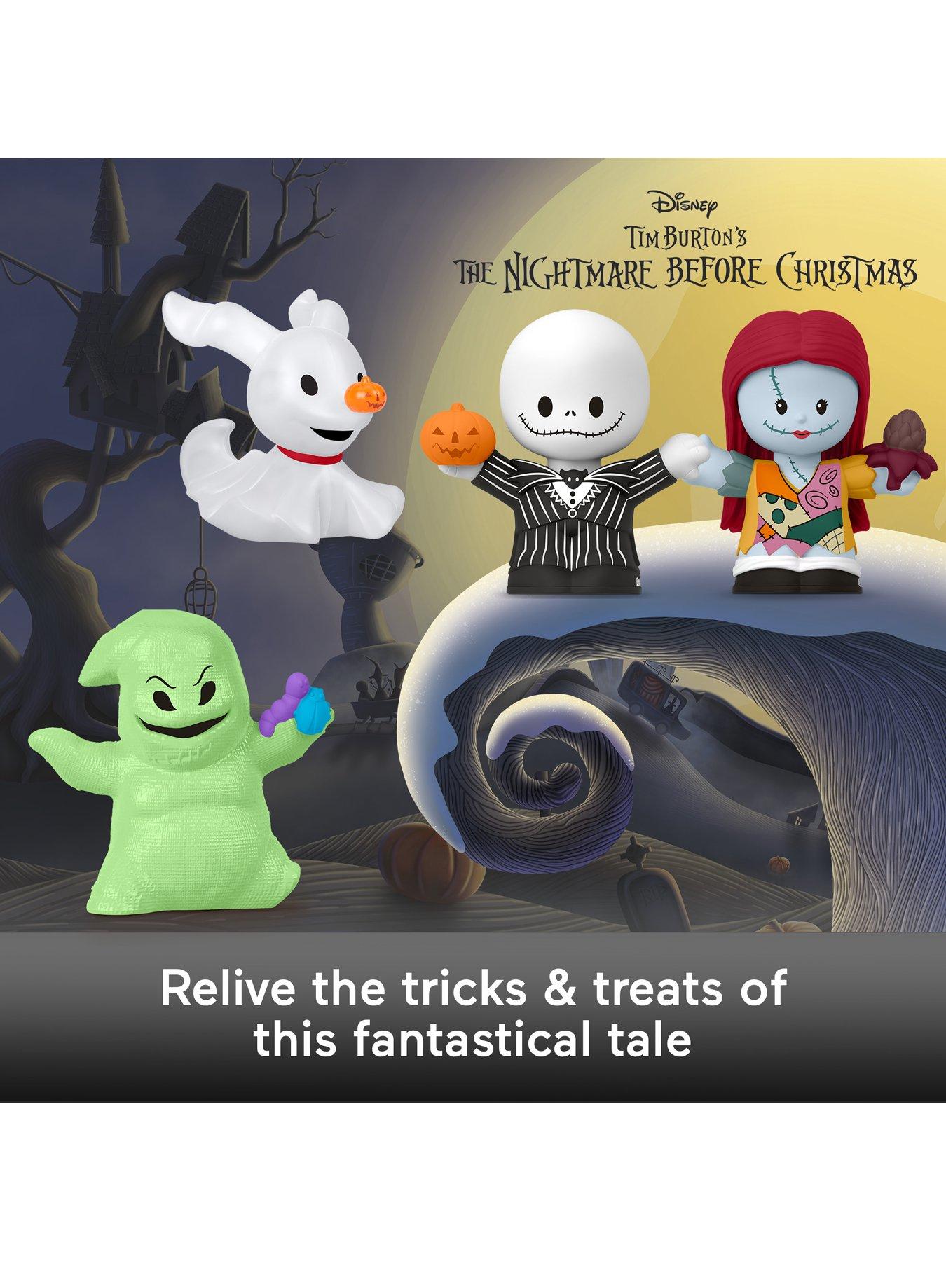 Image 2 of 7 of Fisher-Price The Nightmare Before Christmas Little People Collector 4&nbsp;Figure Set