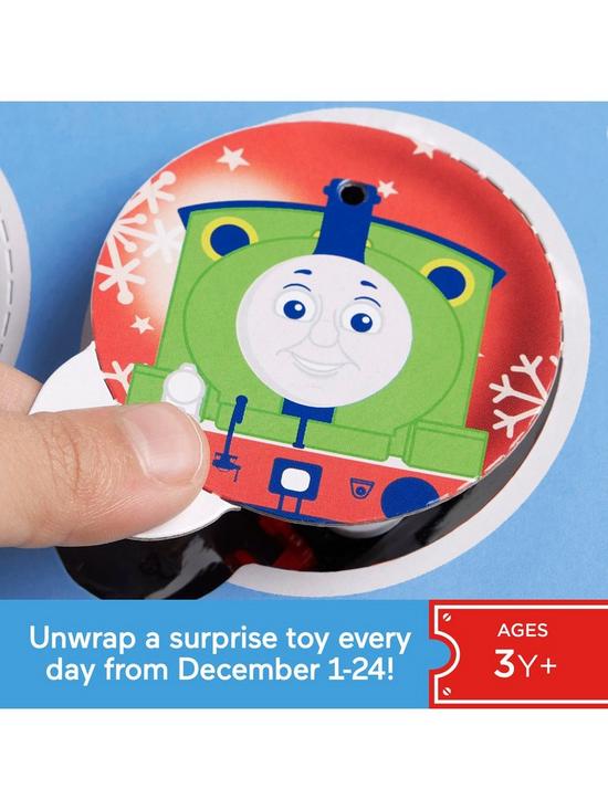 back image of thomas-friends-minis-engines-advent-calendar-toy