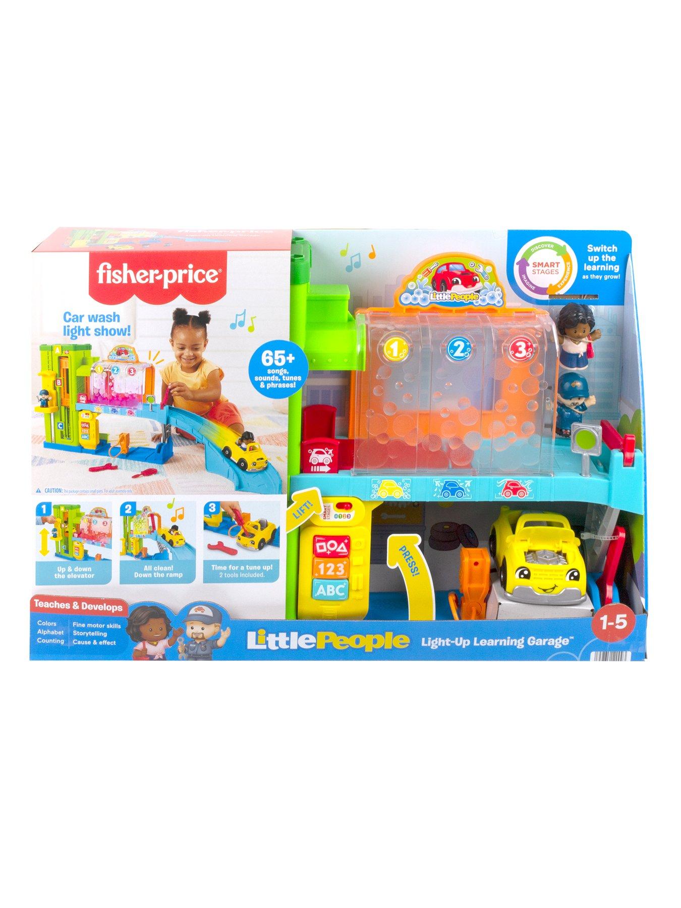 Image 7 of 7 of Fisher-Price Little People Little People Light-Up Learning Garage