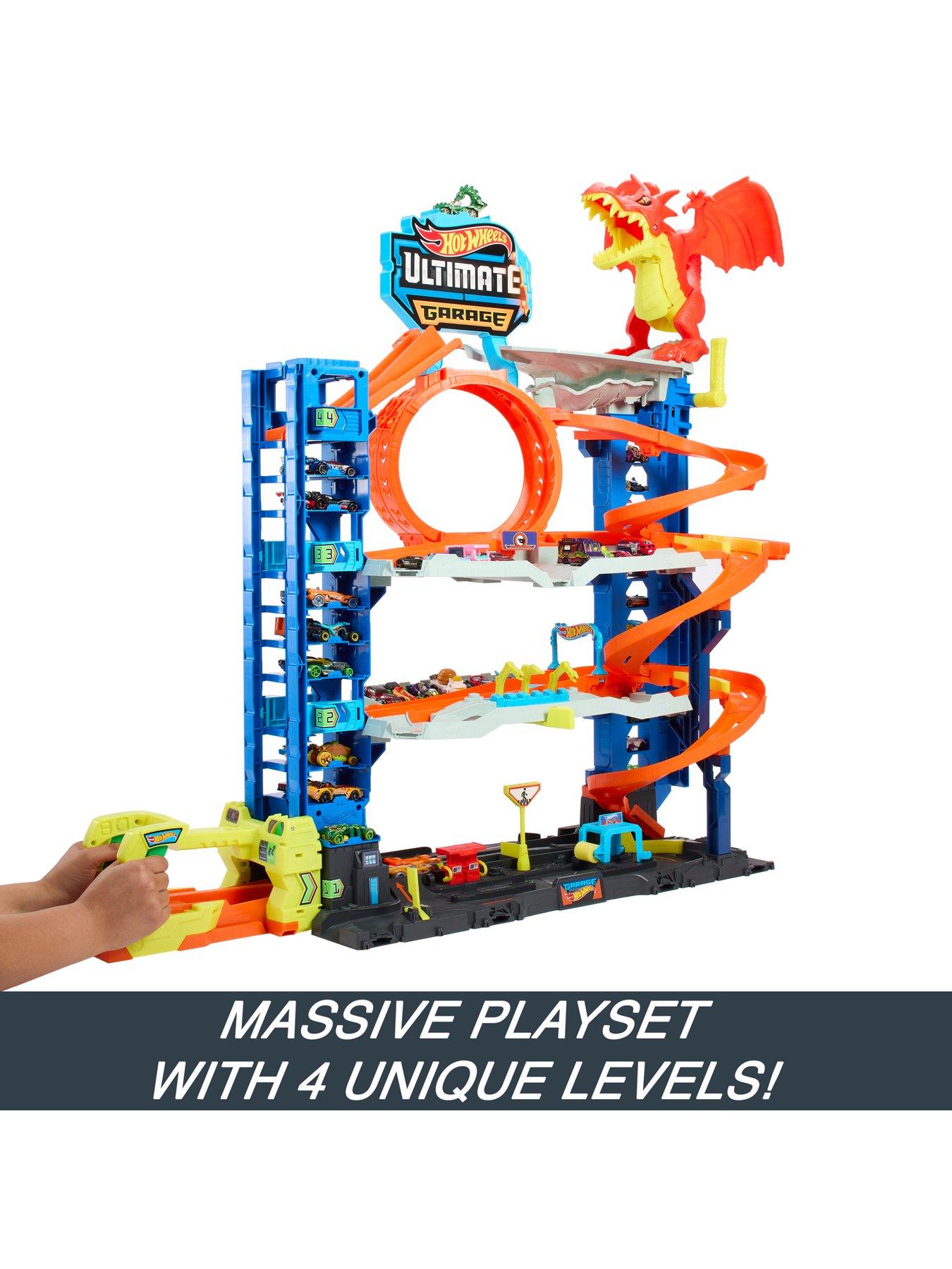 Image 3 of 8 of Hot Wheels City Ultimate Garage Playset with 2 Toy Cars