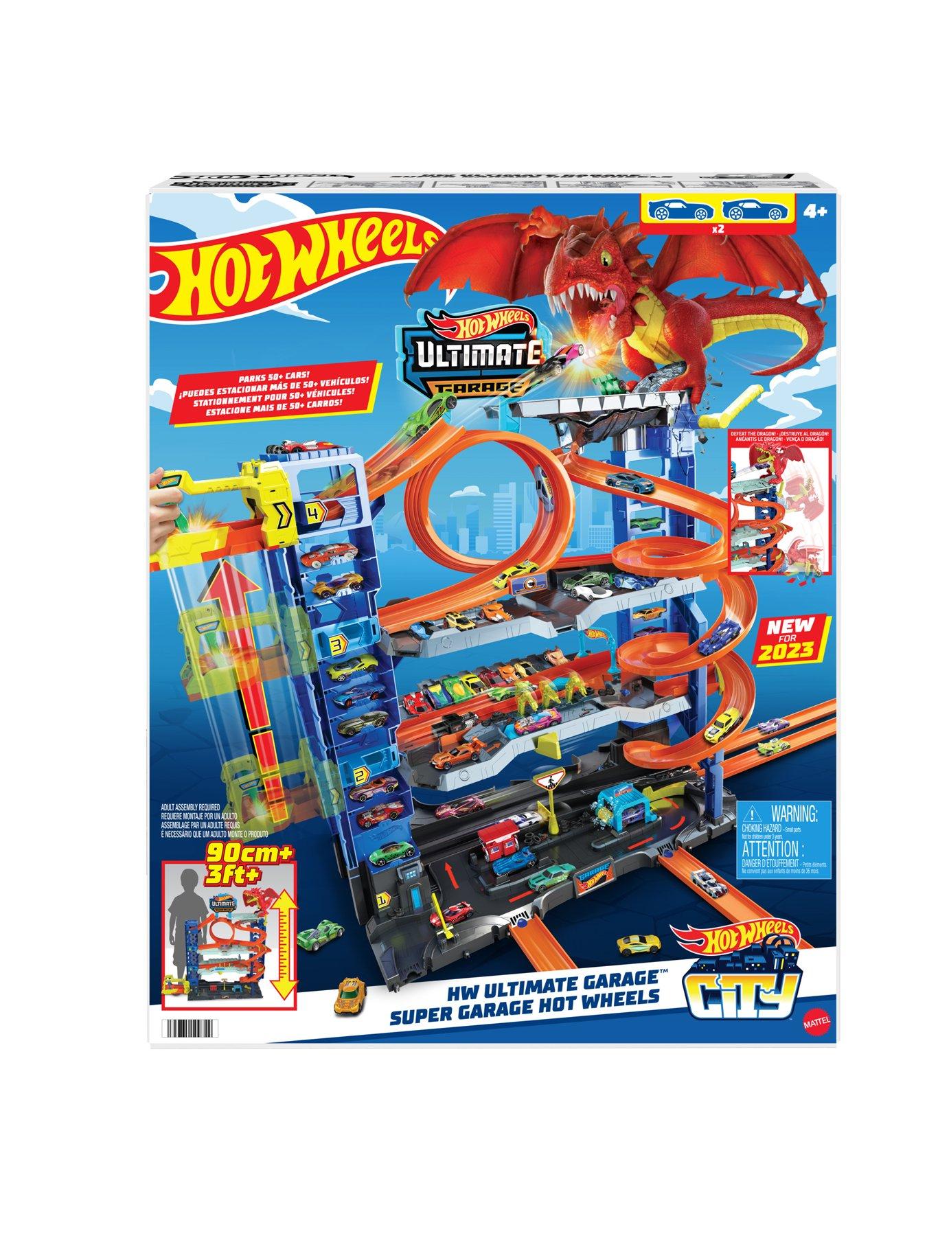 Image 7 of 8 of Hot Wheels City Ultimate Garage Playset with 2 Toy Cars