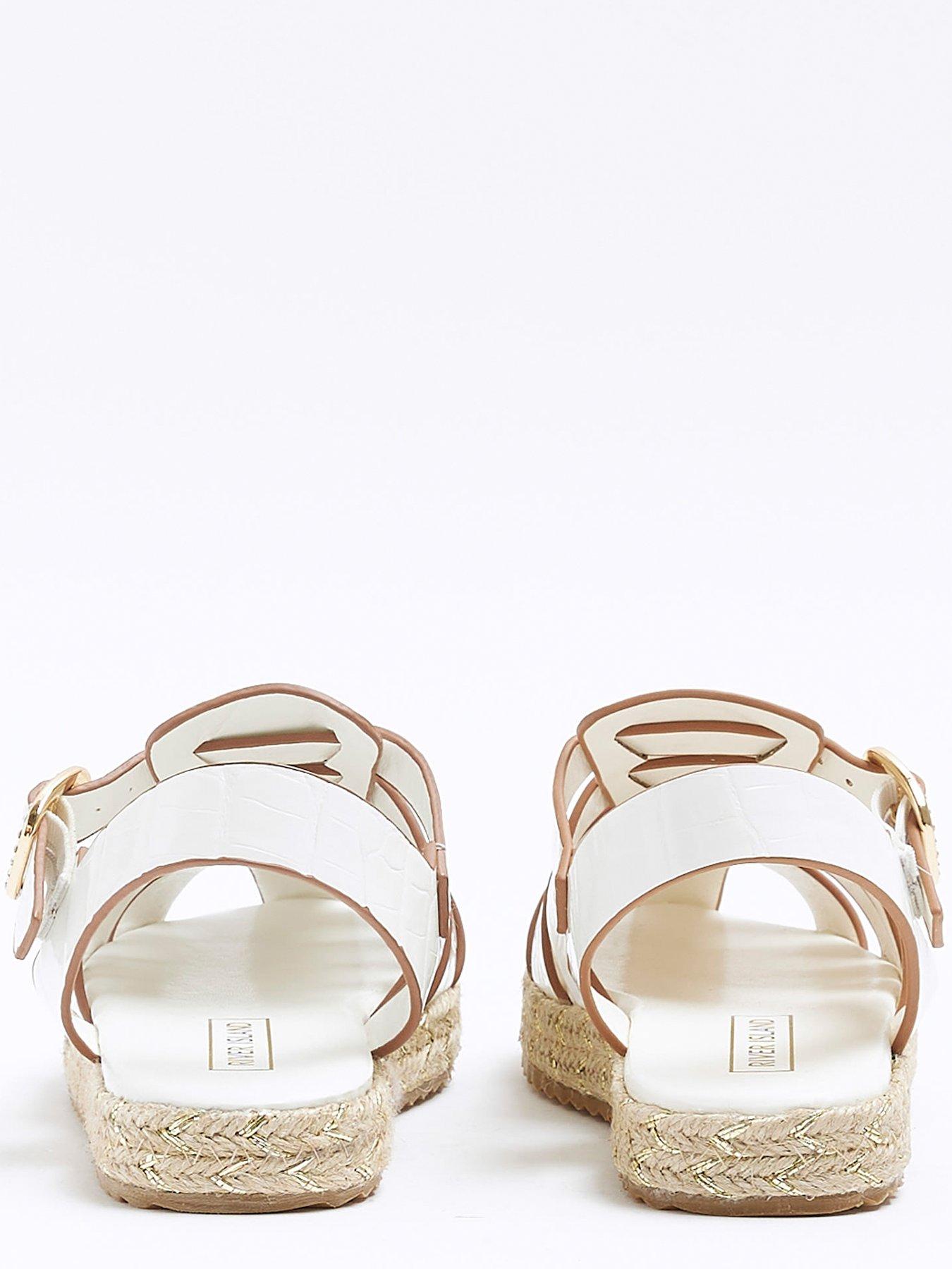 River island espadrille discount sandals