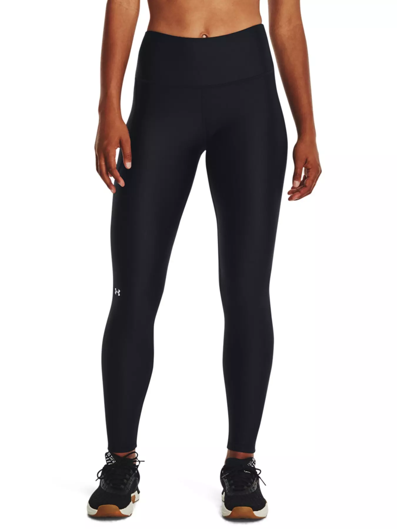 Womens Wordmark Leggings - Black