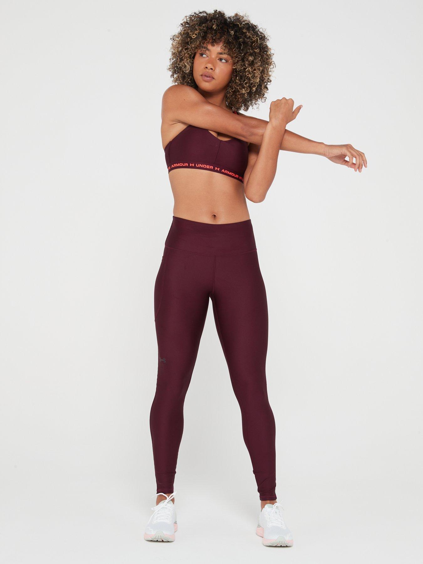 Under armour cheap burgundy leggings