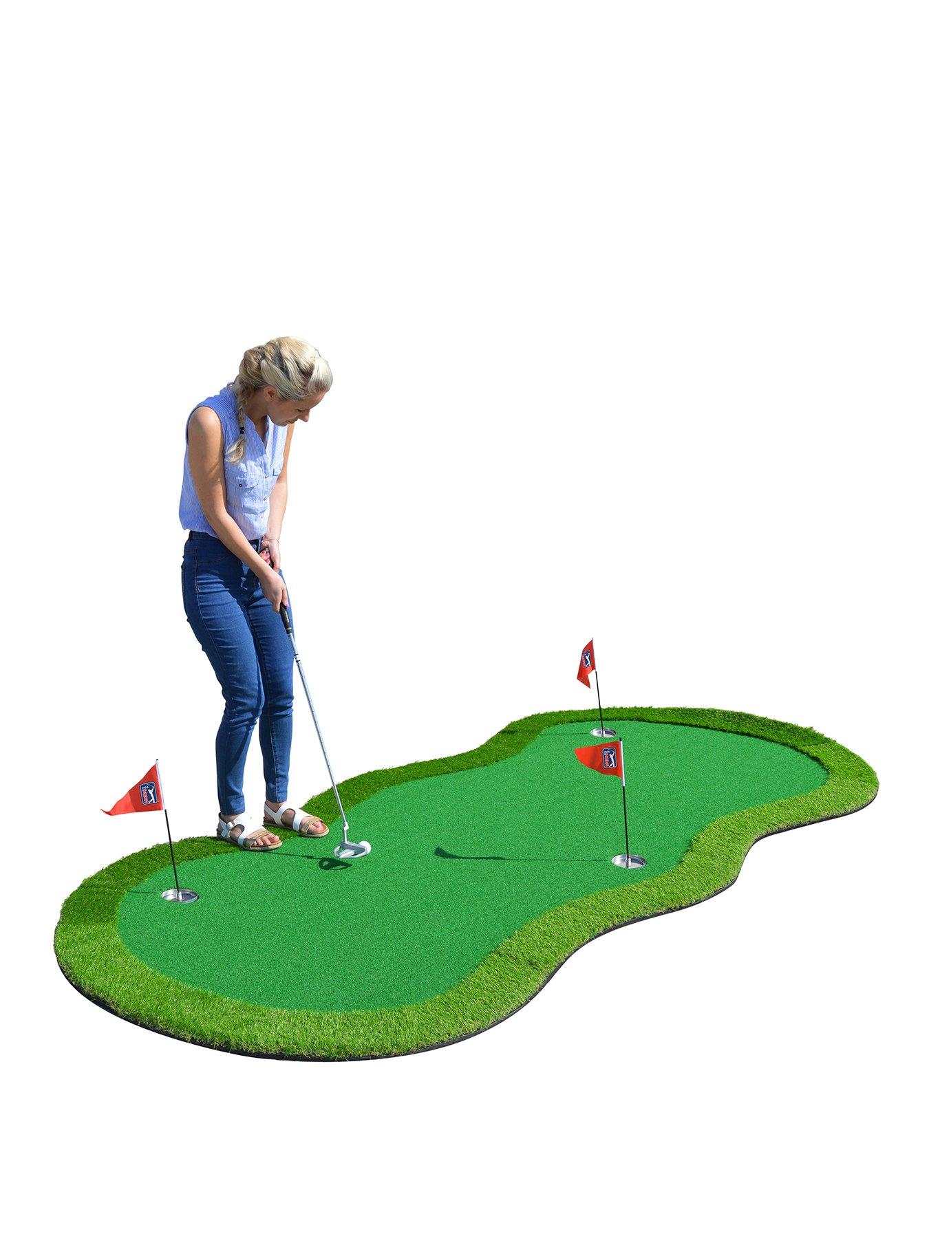Image 2 of 7 of PGA Tour Supersize Augusta Golf&nbsp;Putting Mat Green