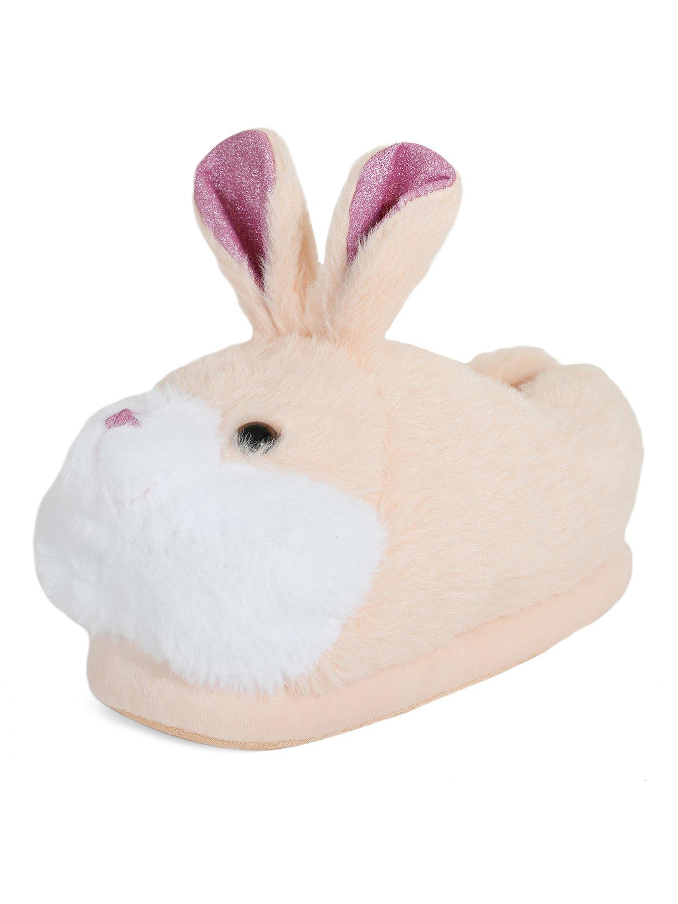 Pink bunny slippers online