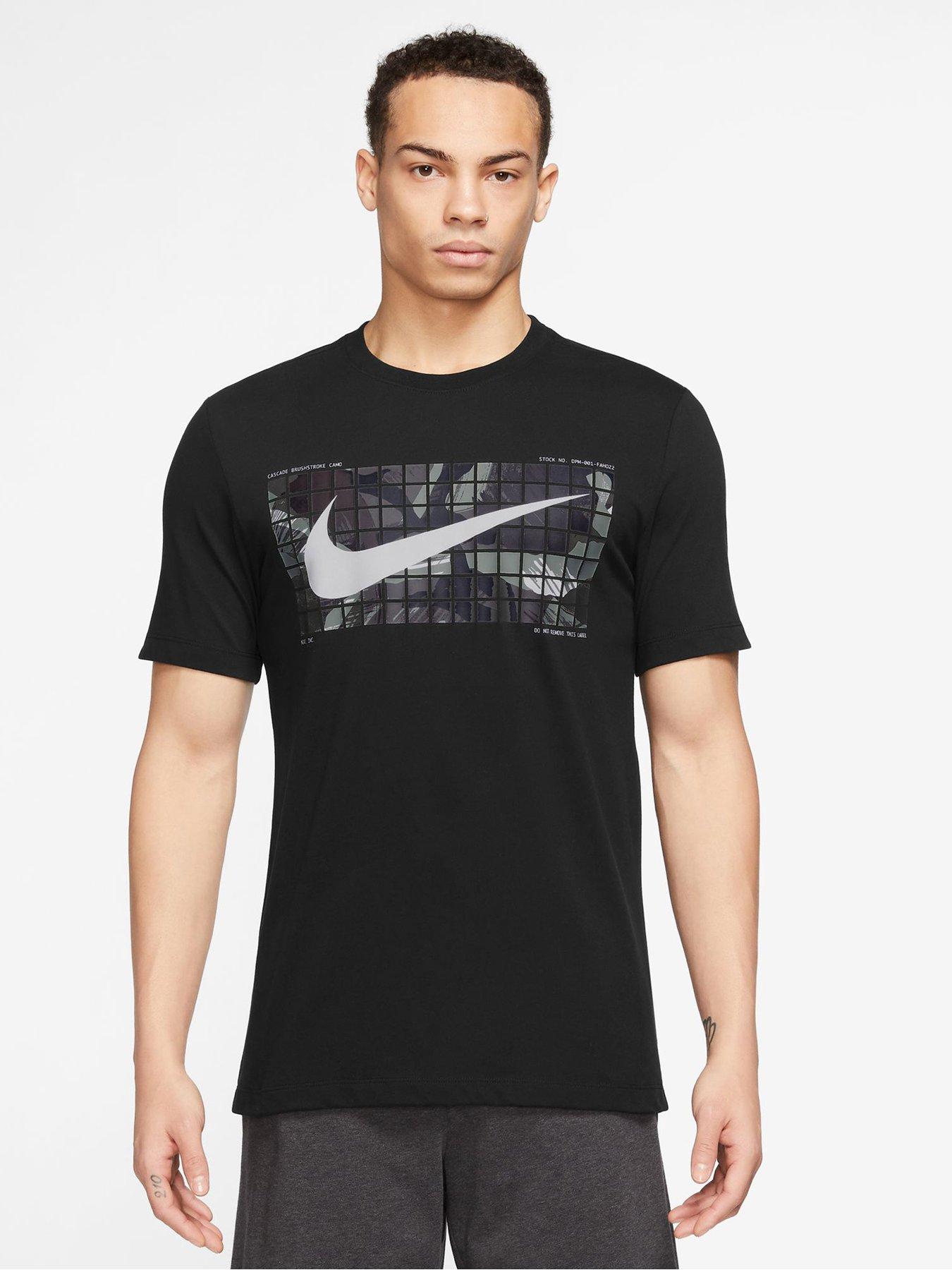 Nike black camo outlet shirt