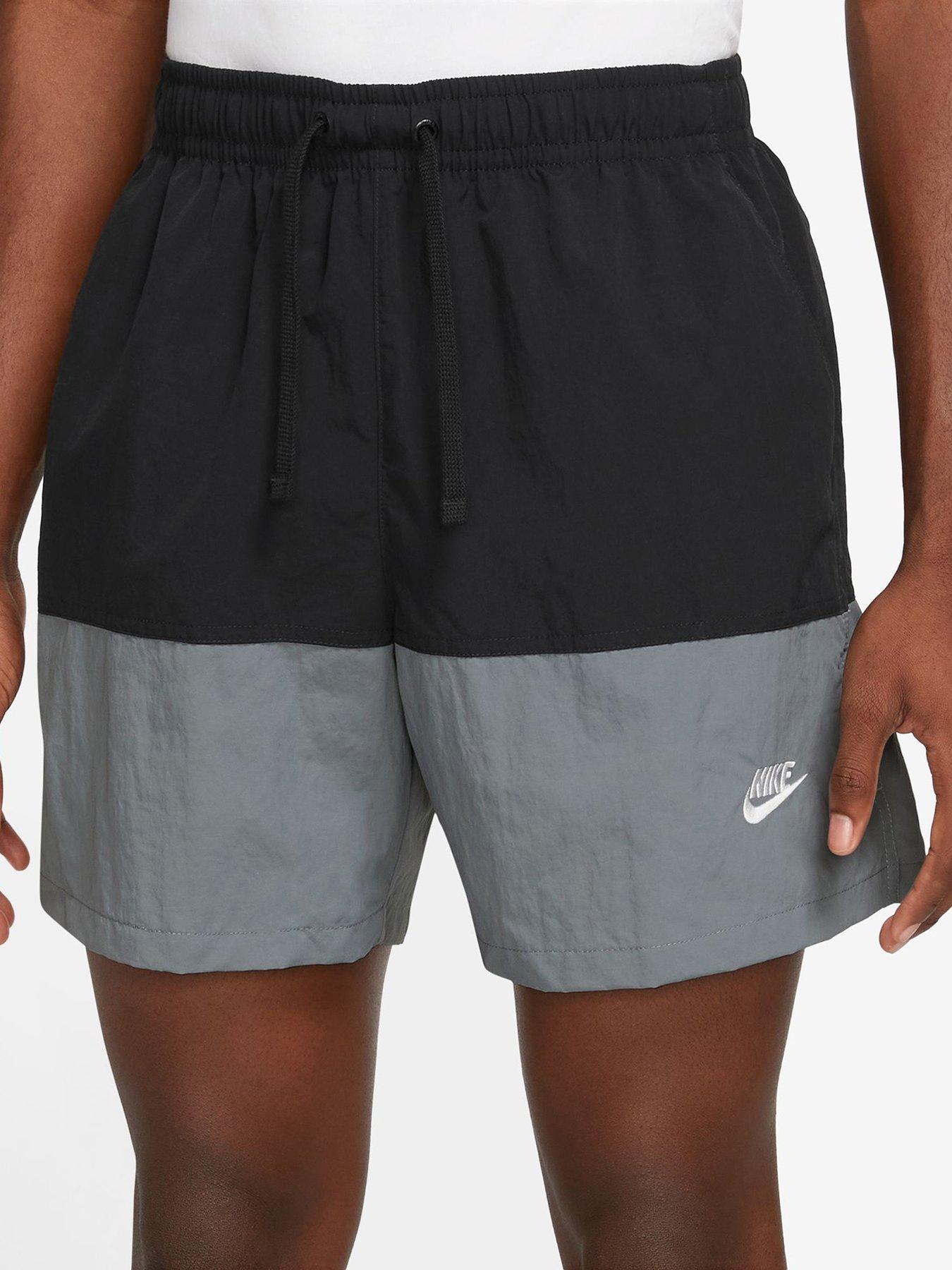 Nike colourblock woven store shorts in pink