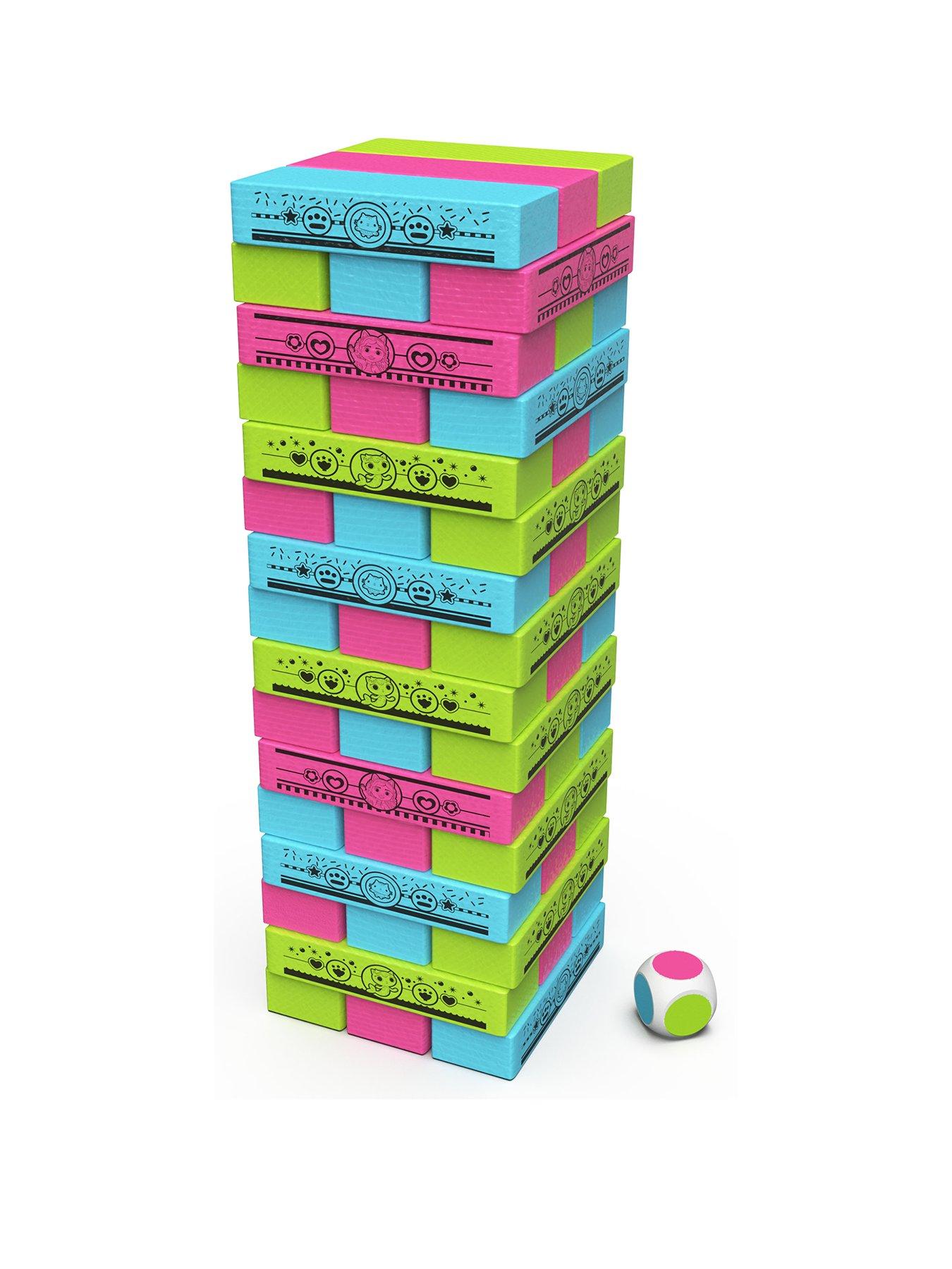 Image 2 of 4 of Gabby's Dollhouse Gabbys Dollhouse Jumbling Tower Game - Don't Be The One To Make The Tower Tumble!