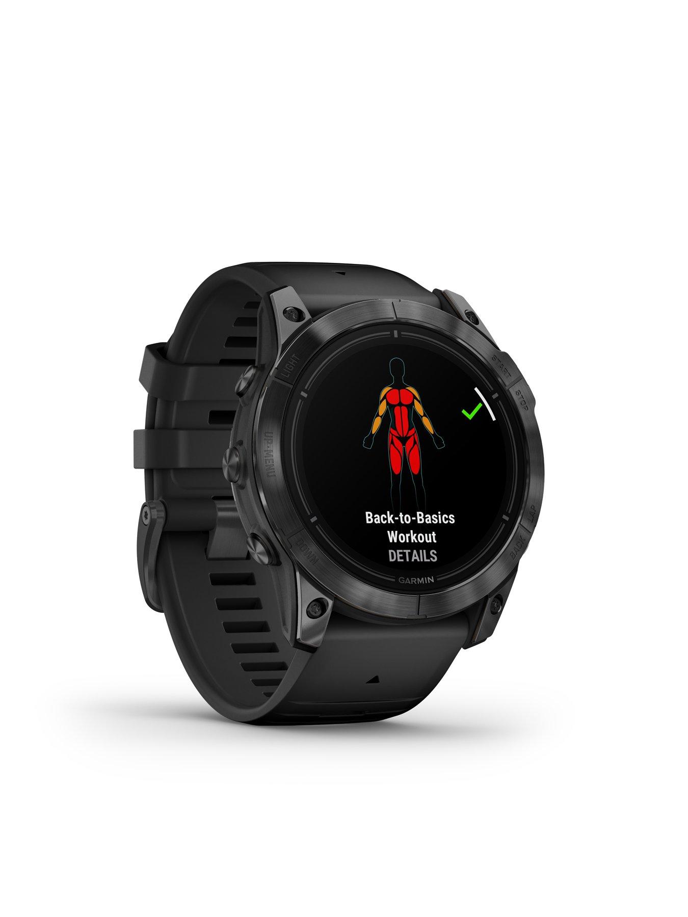 Image 3 of 6 of Garmin Epix Pro 51mm -&nbsp;Slate Grey Stainless Steel with Black Band