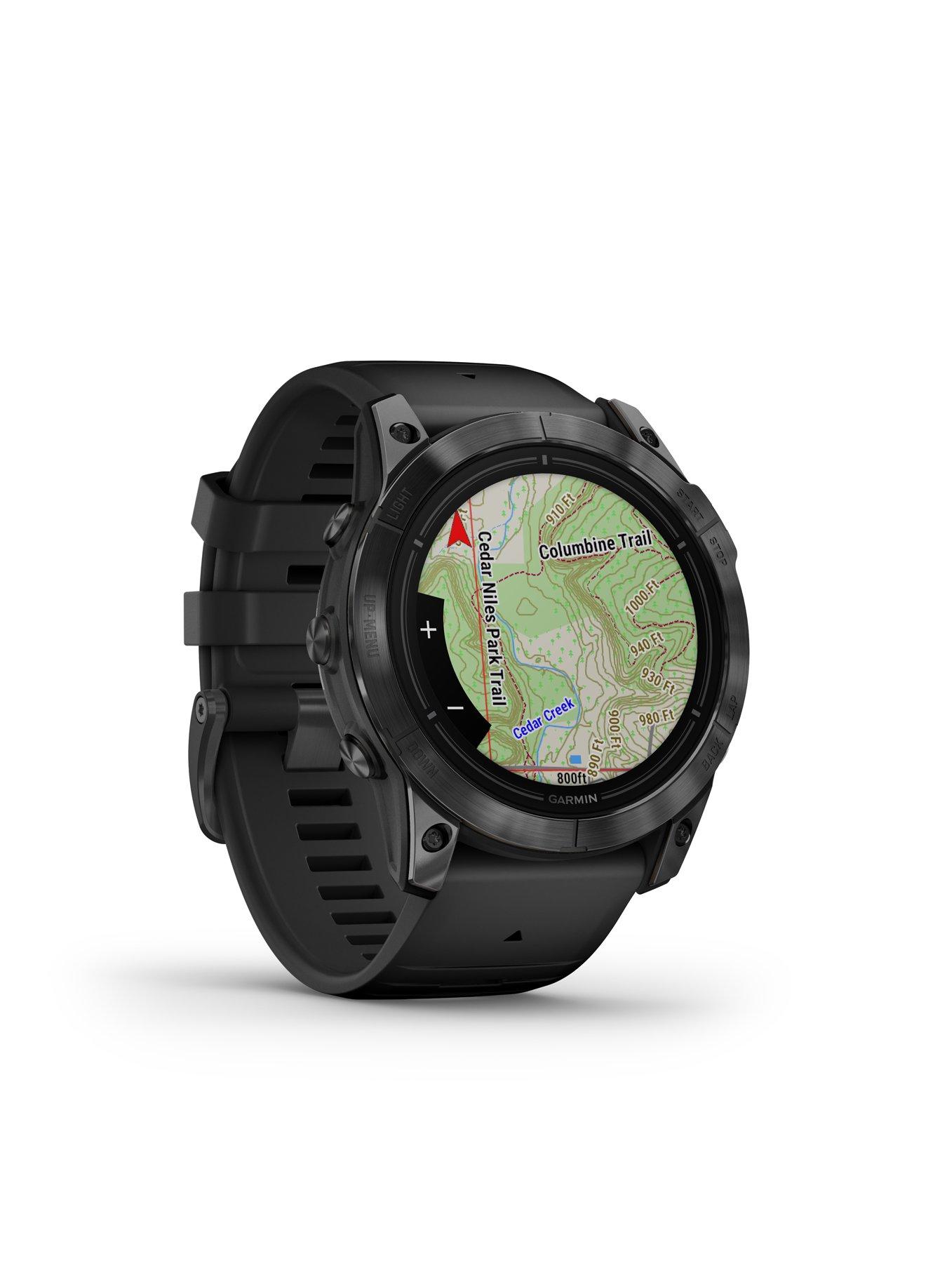 Image 5 of 6 of Garmin Epix Pro 51mm -&nbsp;Slate Grey Stainless Steel with Black Band