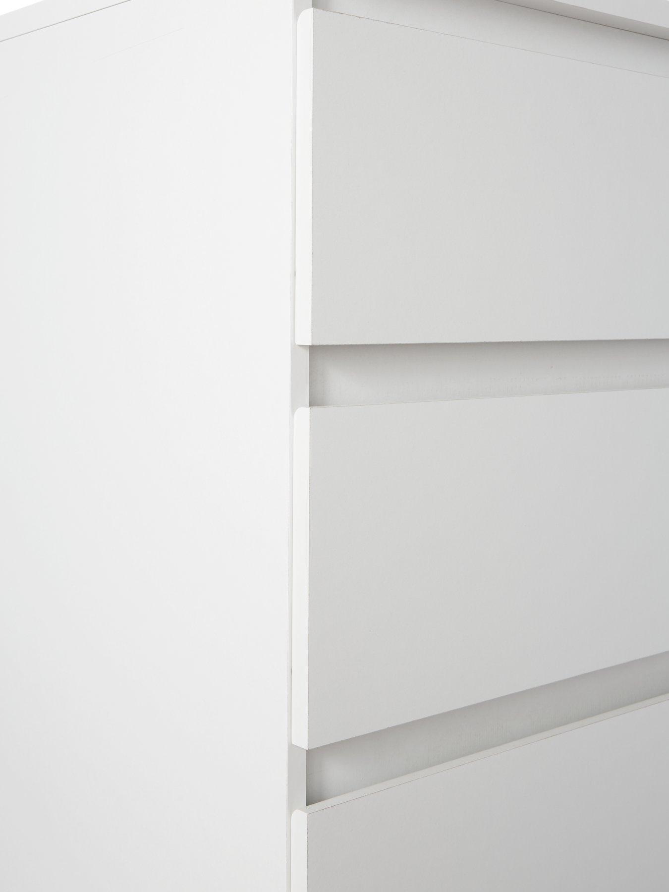 Image 5 of 7 of The Very Collection Lisson 5 Drawer Chest - White&nbsp;- FSC&reg; Certified