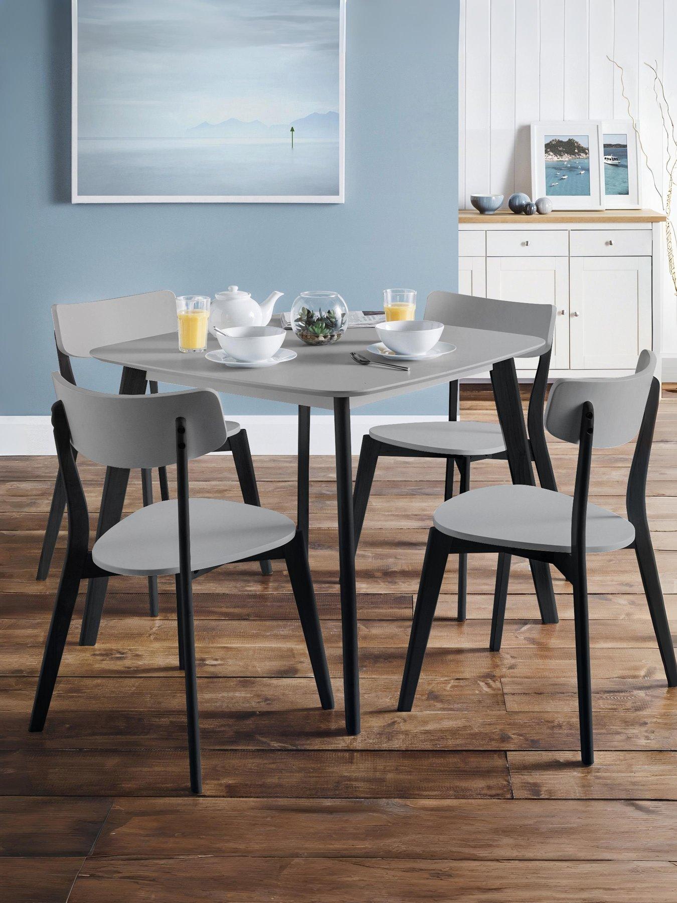 Julian Bowen Casa 90 cm Dining Table - Grey