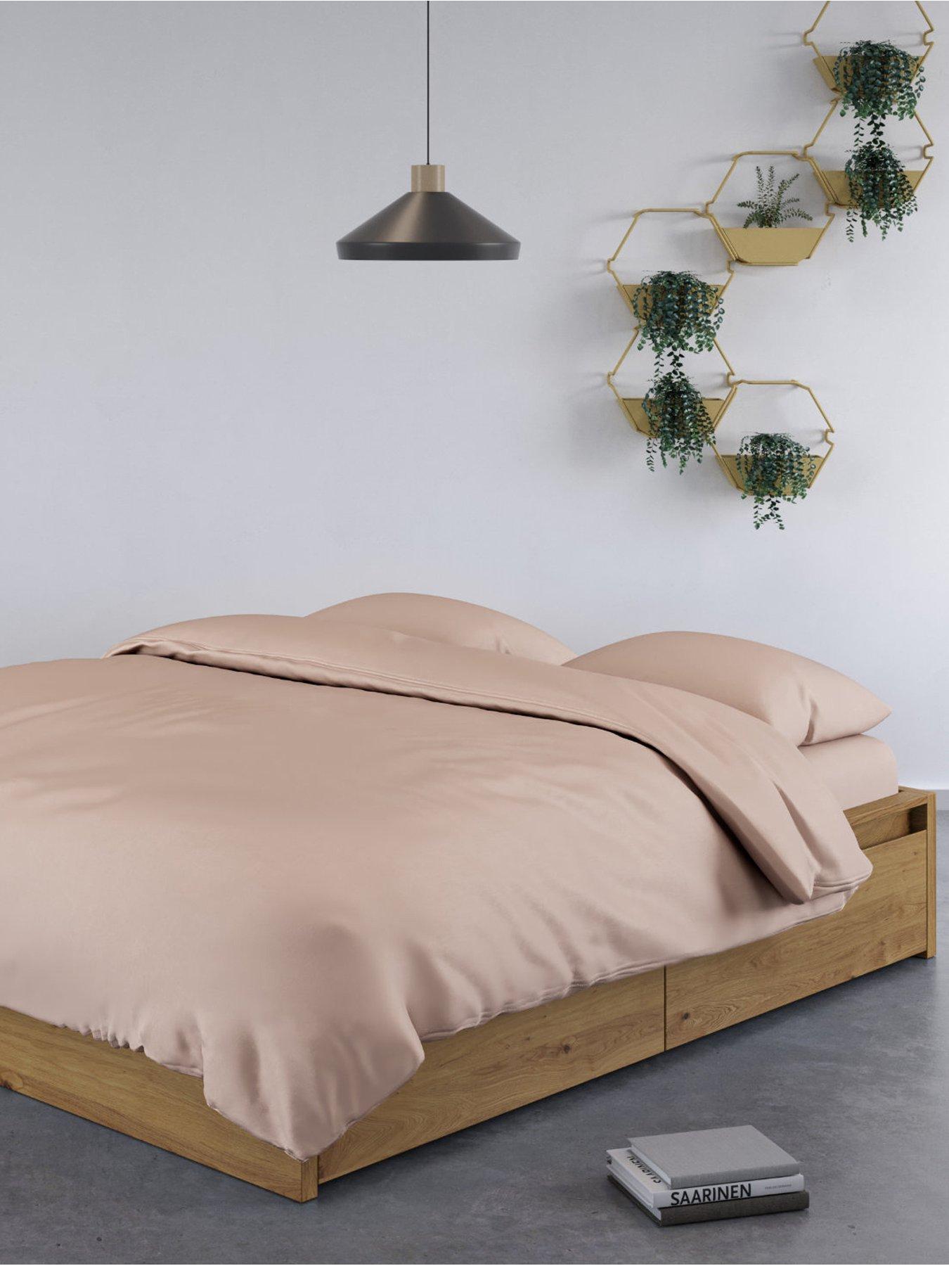 undefined 100% Bamboo Duvet Cover - Pink