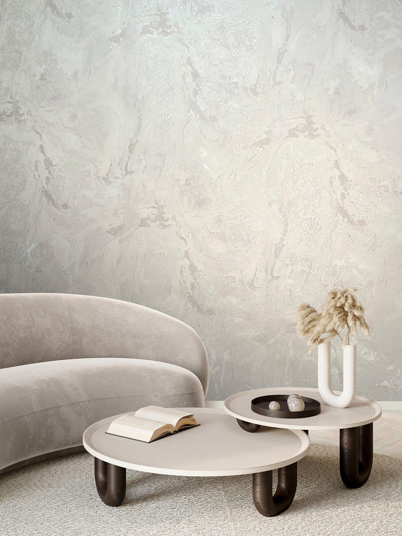 undefined Sienna Marble Wallpaper - Pearl