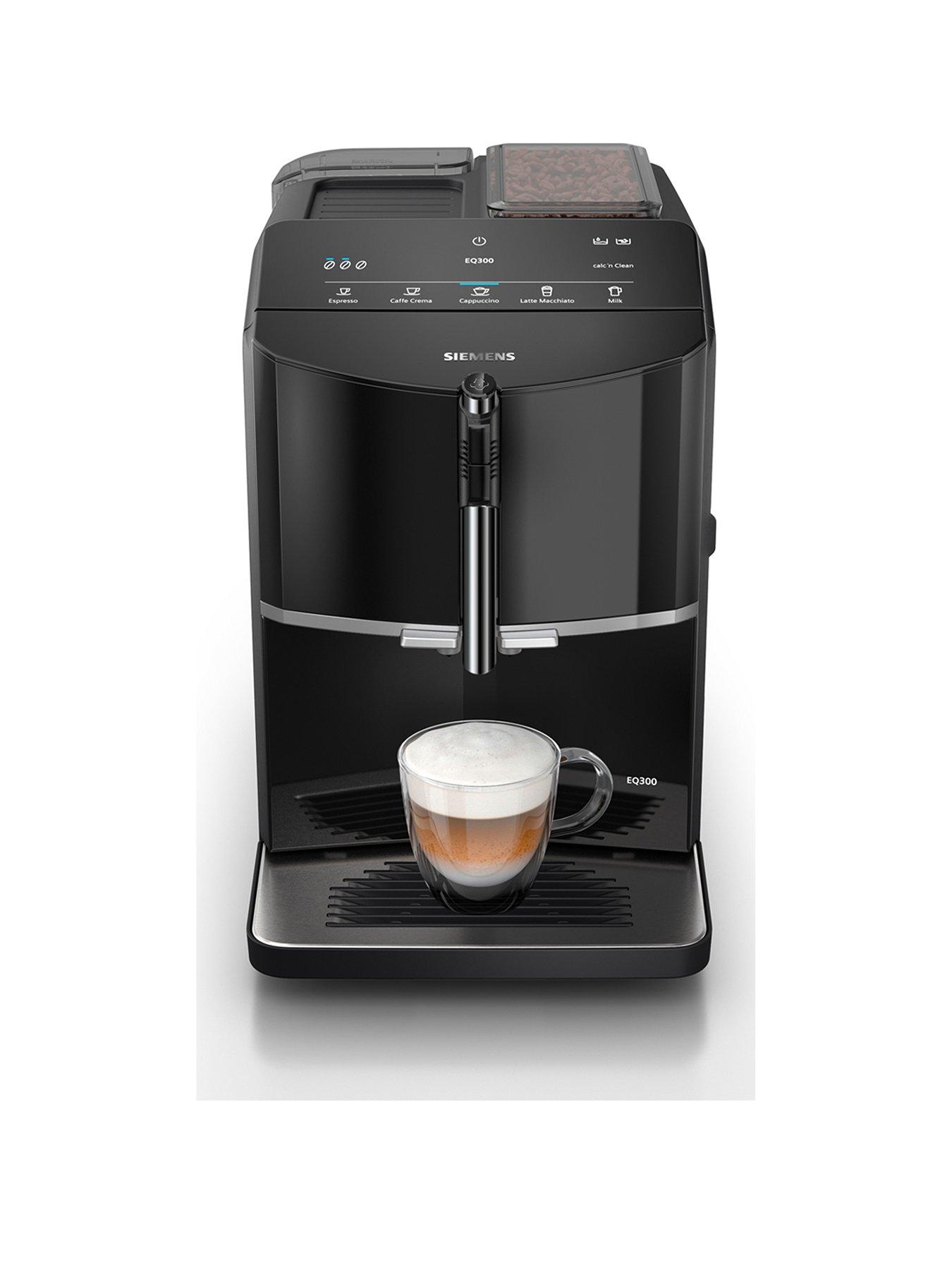 front image of siemens-eq300-tf301g19gb-bean-to-cup-coffee-machine-black