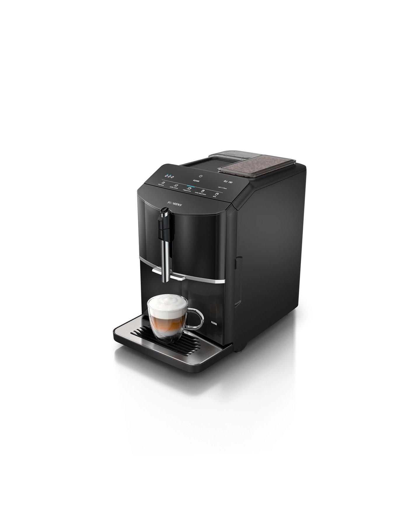 stillFront image of siemens-eq300-tf301g19gb-bean-to-cup-coffee-machine-black