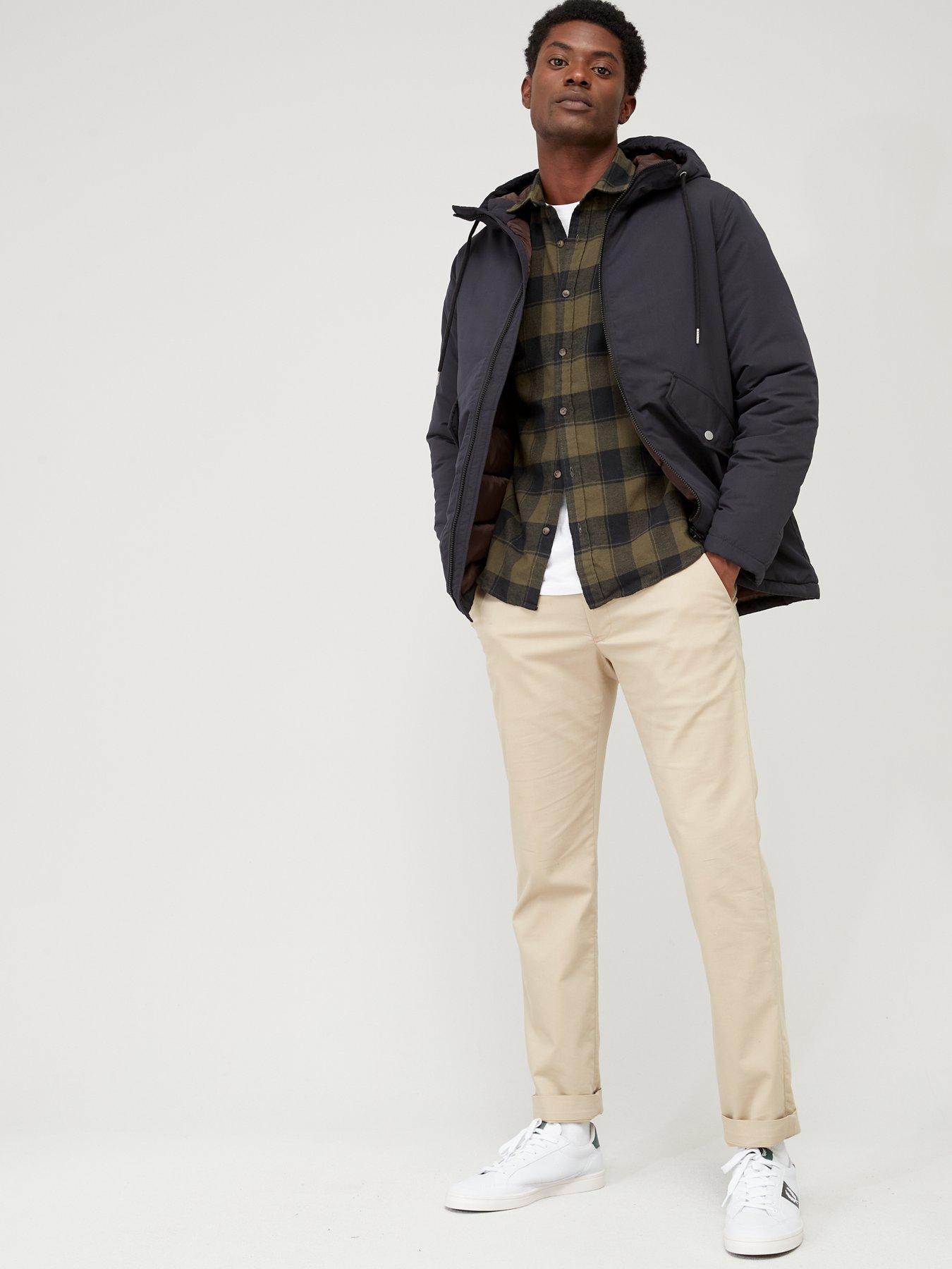 Jack jones parka coat best sale