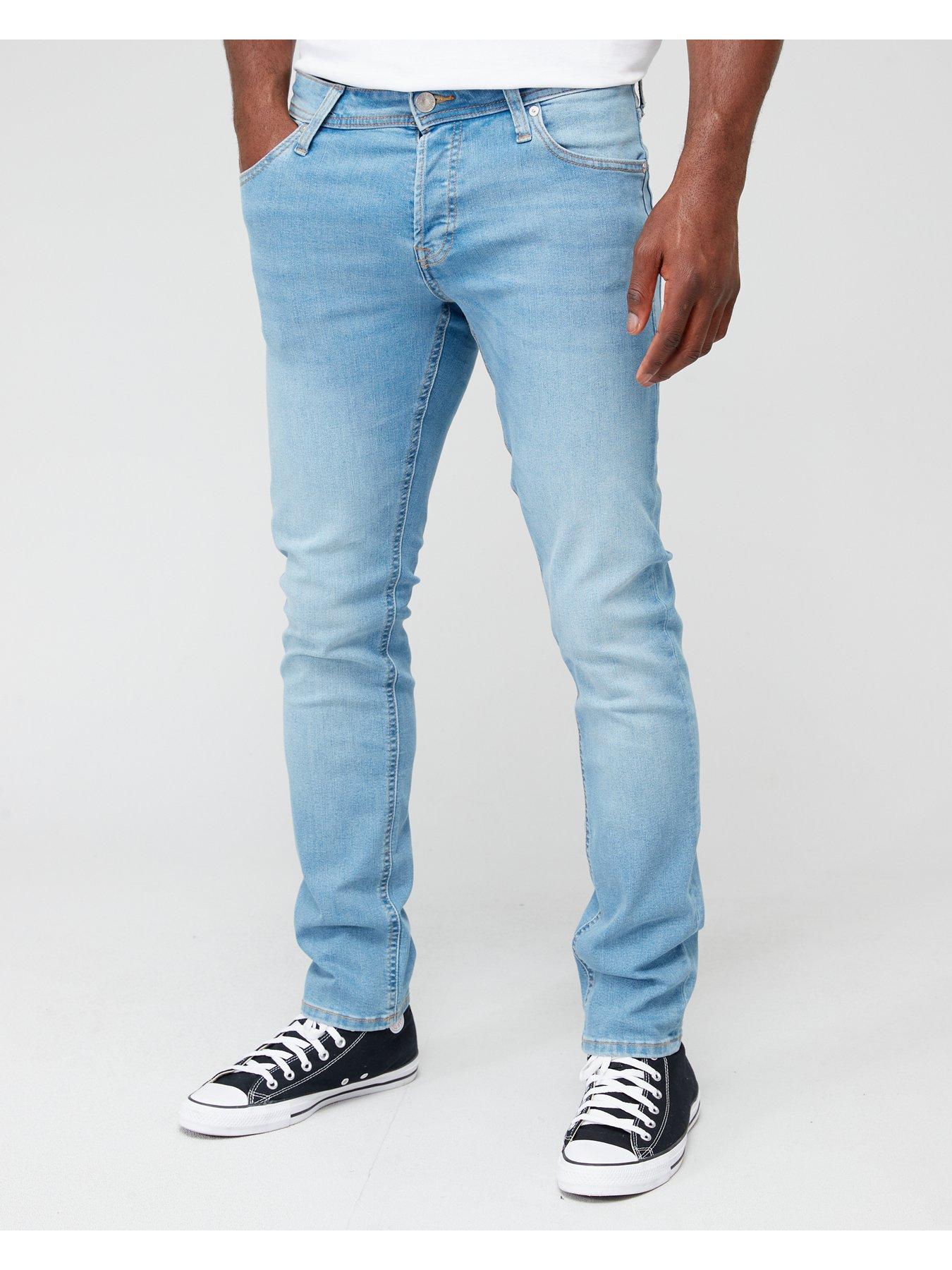 Jack Jones Glenn Slim Fit Jeans Light Blue Littlewoods