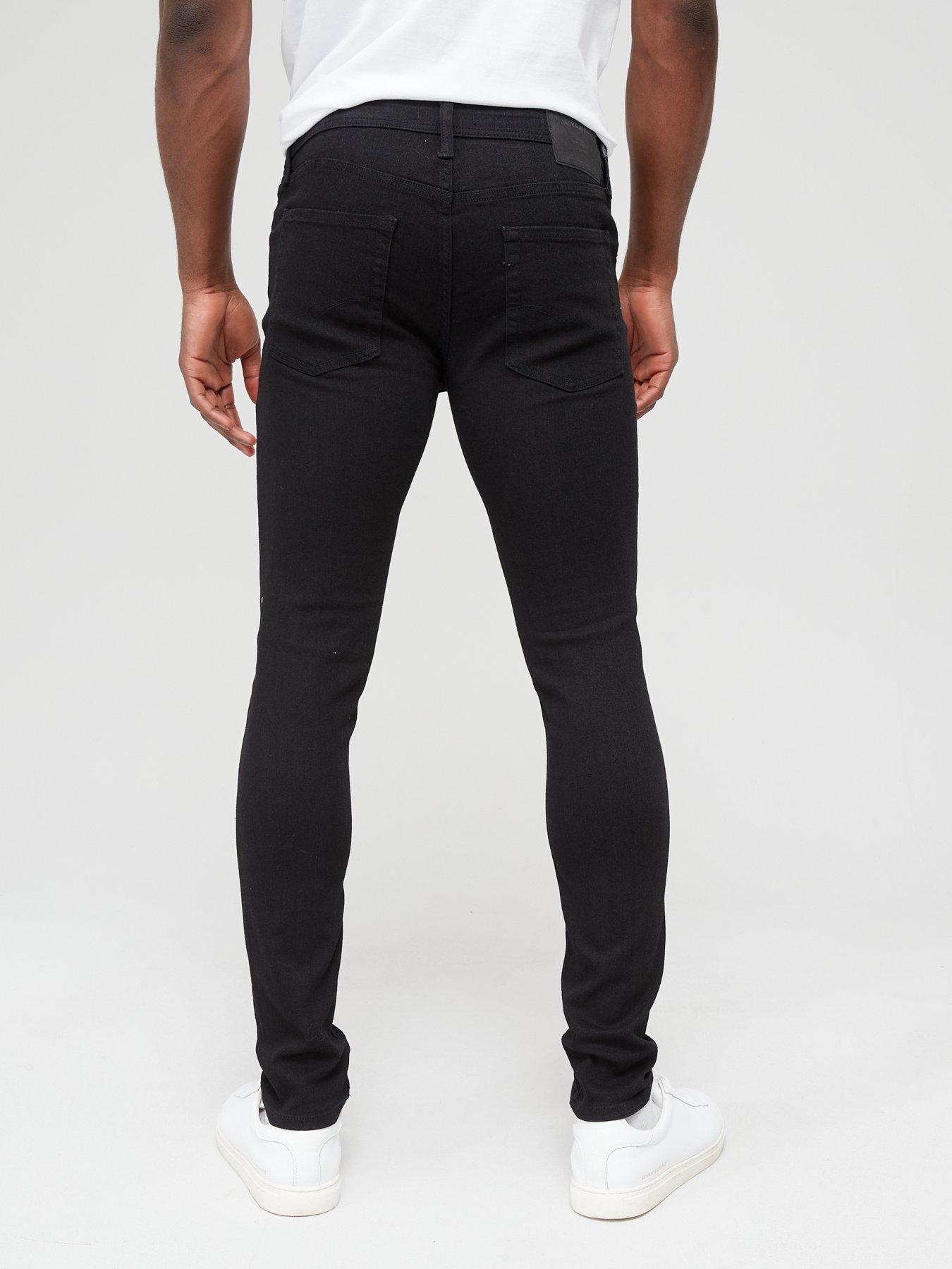 Jack Jones Liam Skinny Fit Jeans Black Littlewoods