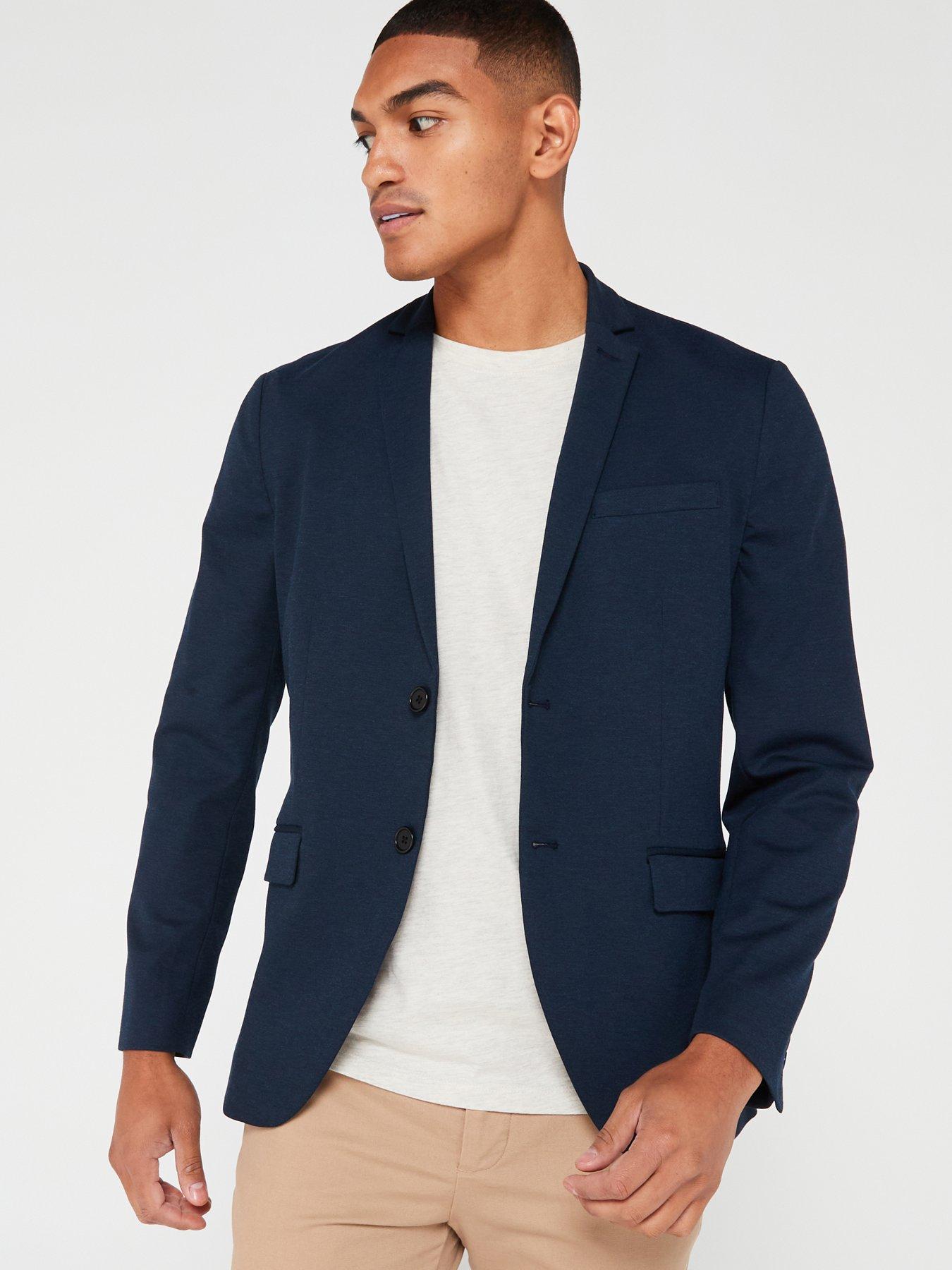 Mens slim fit hot sale blazer sale