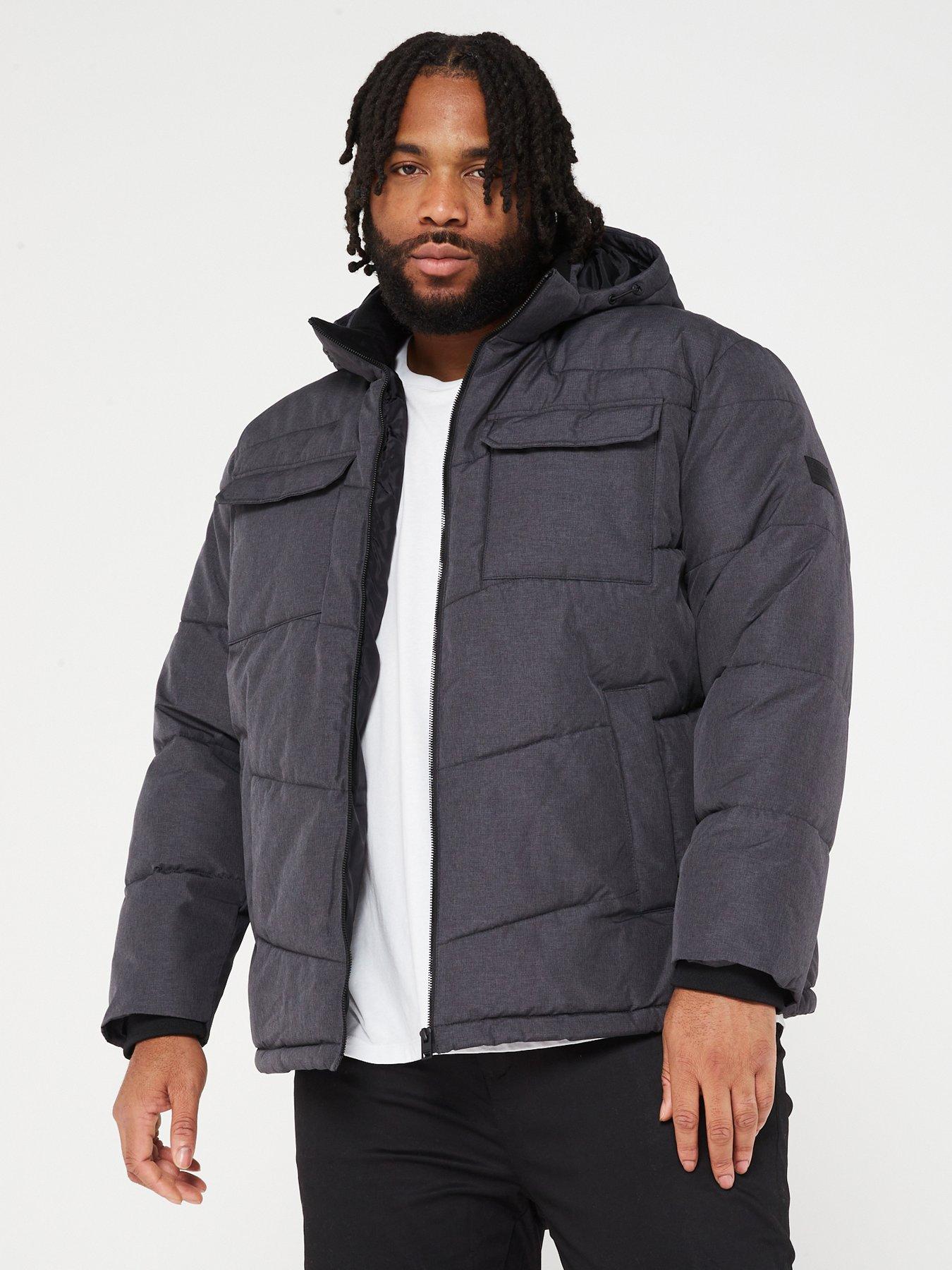 Jack & jones 2024 quilted jacket with hood