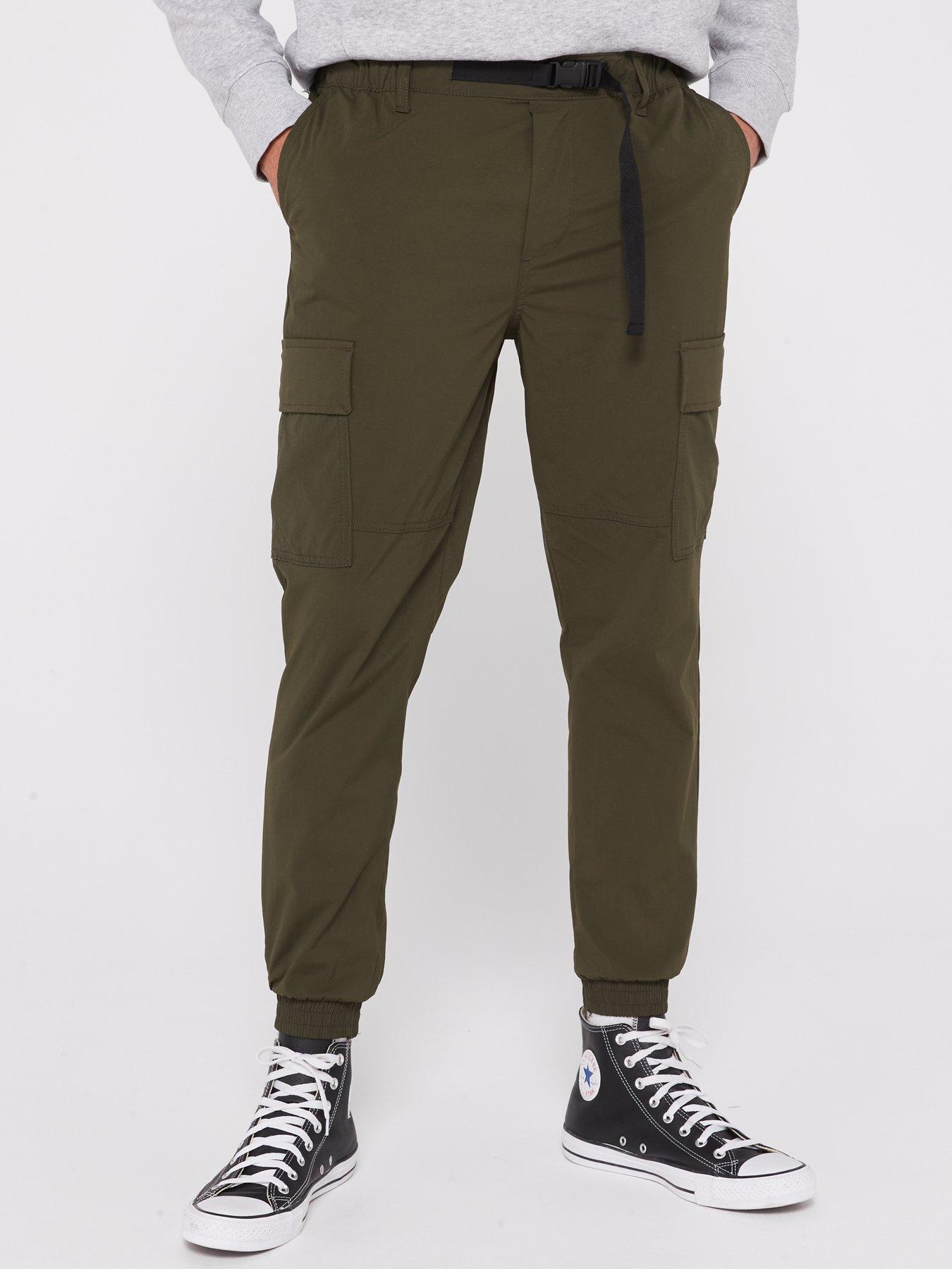 Ryan Tech Cargo Trousers - Green